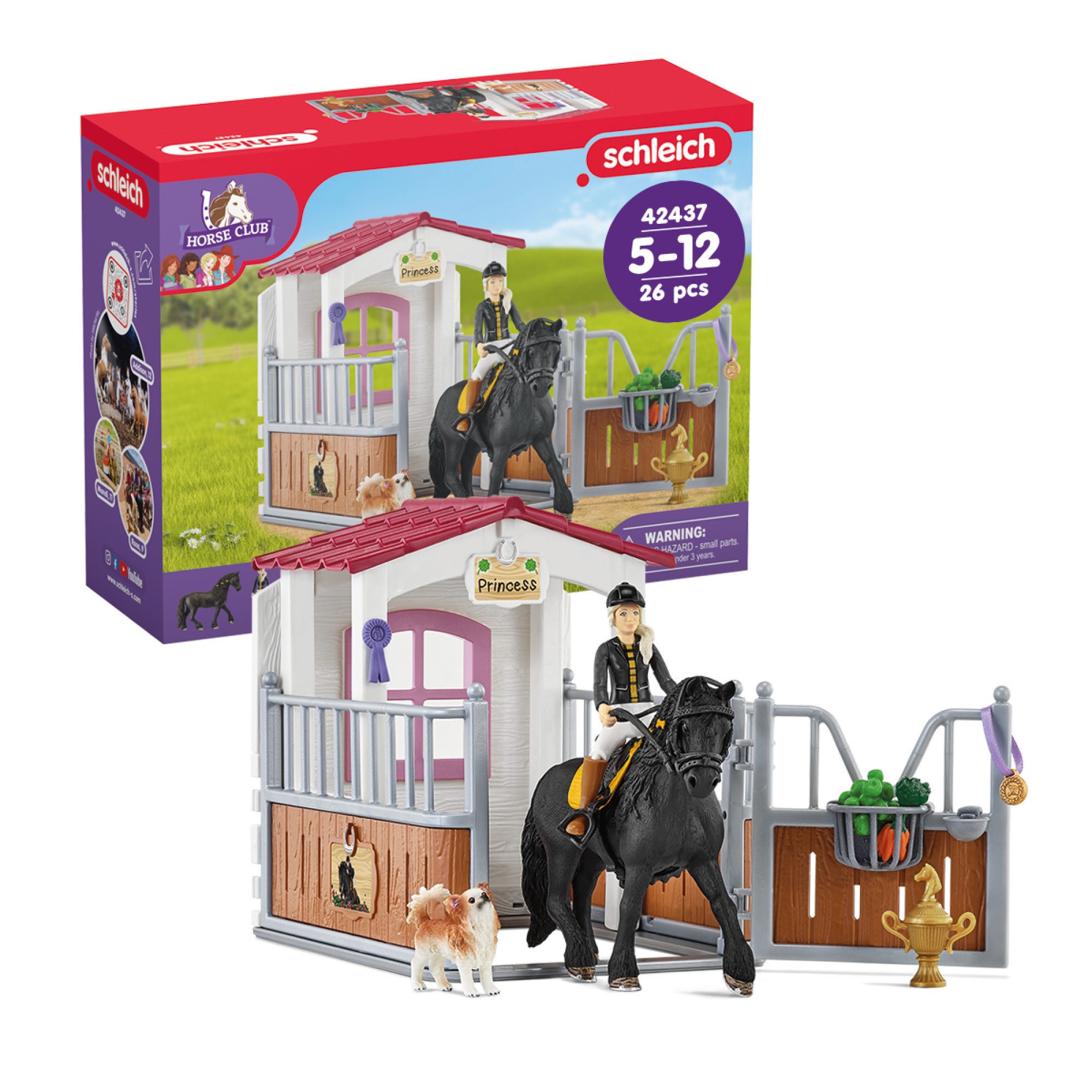 Schleich® Spielfigur HORSE CLUB, Tori und Princess (42437), Made in Europe