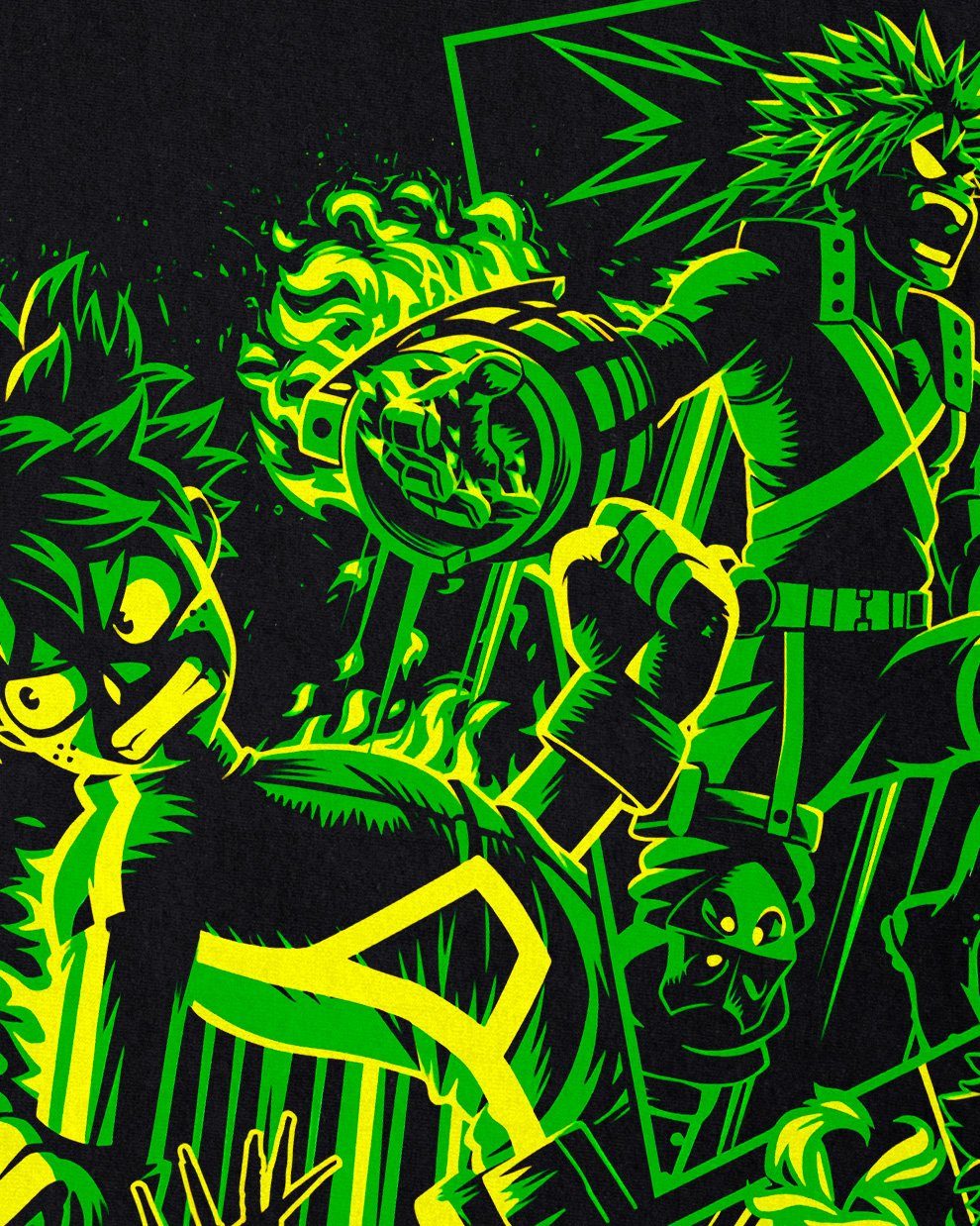 style3 T-Shirt Hero Team anime manga günstig online kaufen