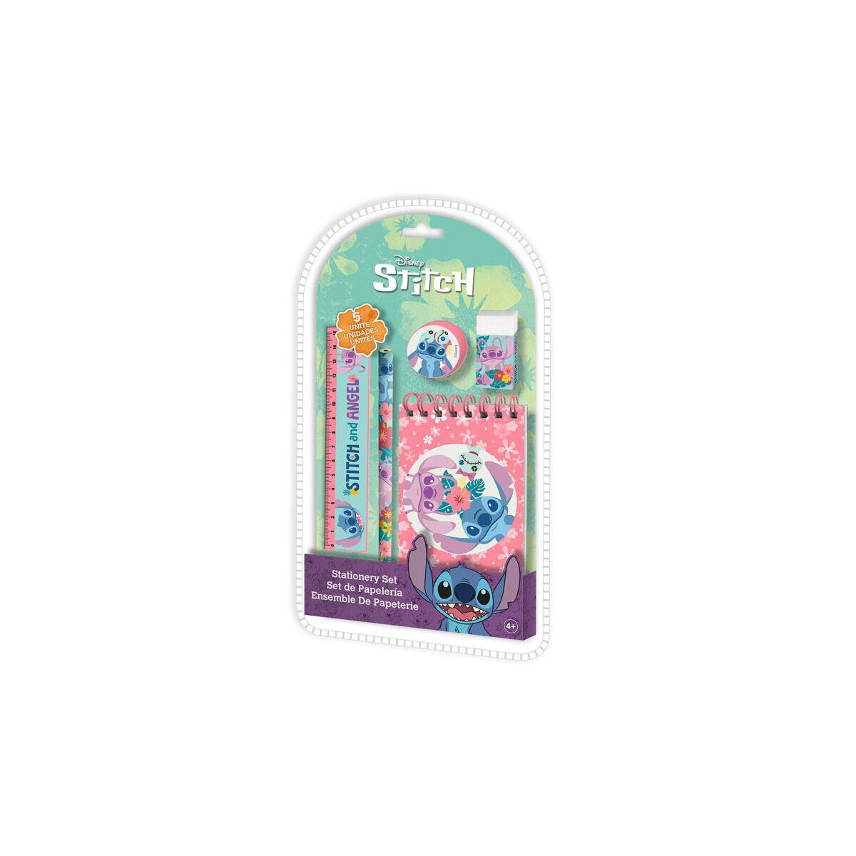 Lilo & Stitch Kreativset Disney Lilo & Stitch Schreibwarenset 5-teilig
