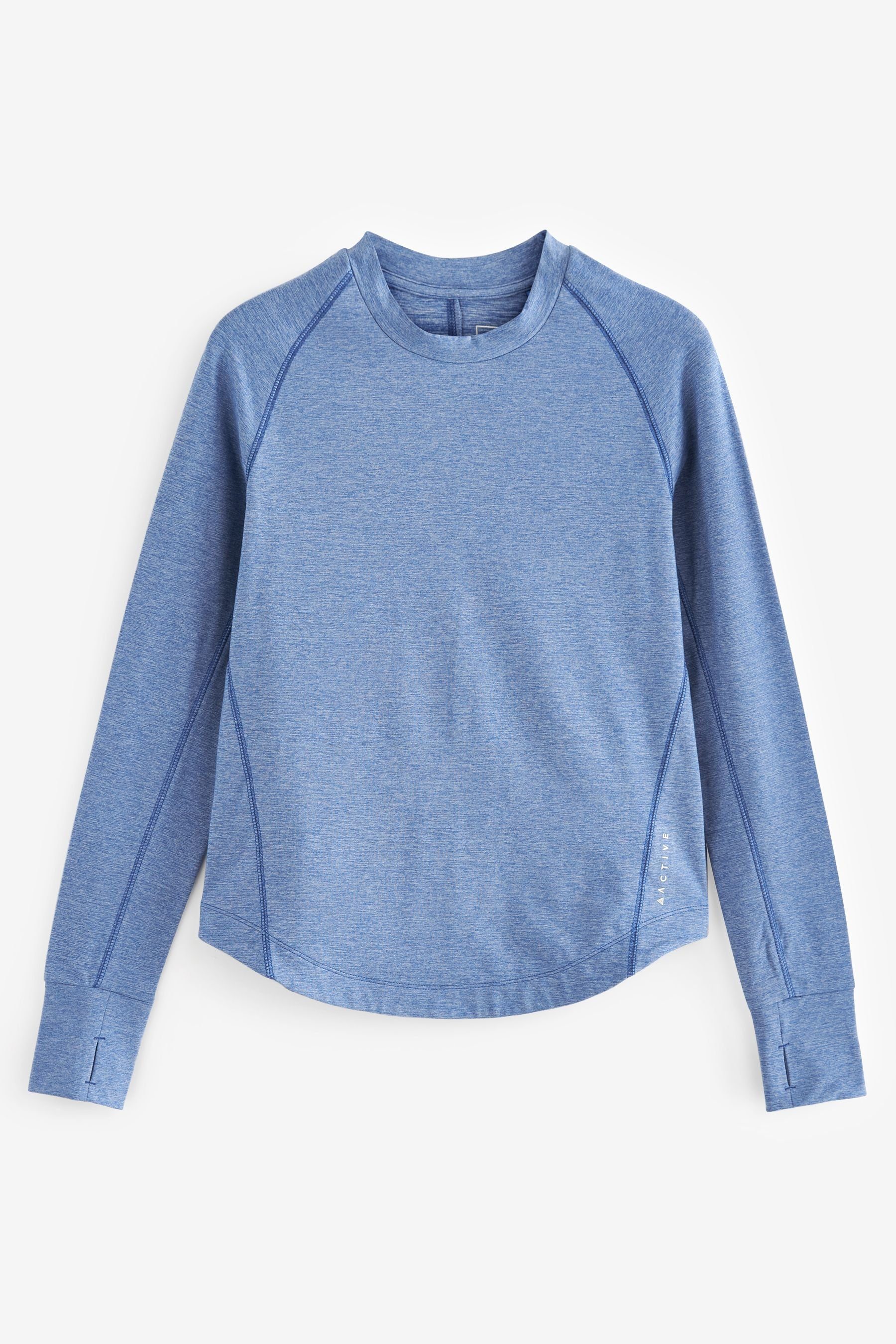 Next Sweatshirt Next Outdoor Sports Meliertes Oberteil (1-tlg) Cobalt Blue