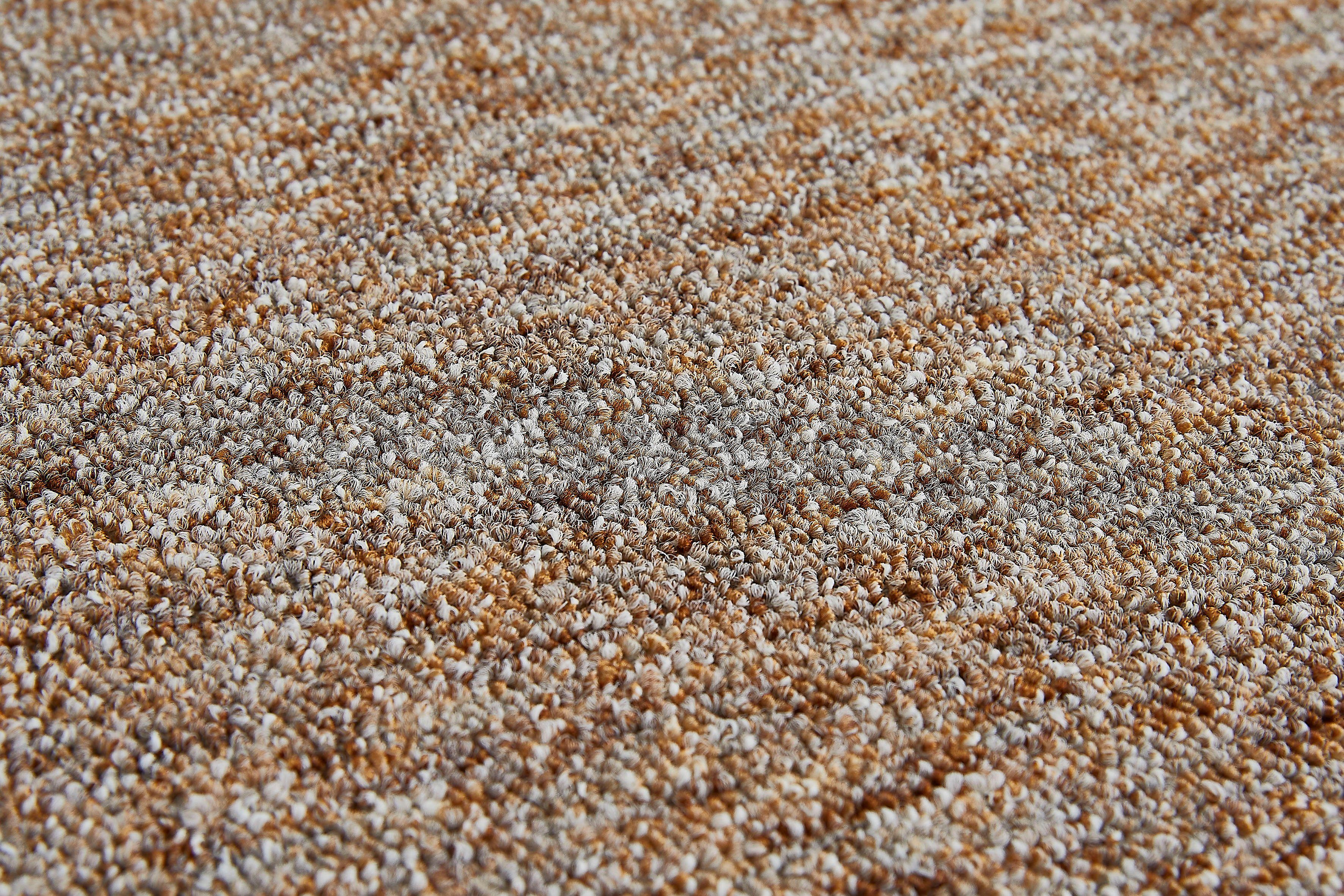 Teppichboden Coupon Feinschlinge Gambia, Andiamo, rechteckig, Höhe: 7,2 mm, meliert, Breite 400 cm oder 500 cm, strapazierfähig, pflegeleicht beige