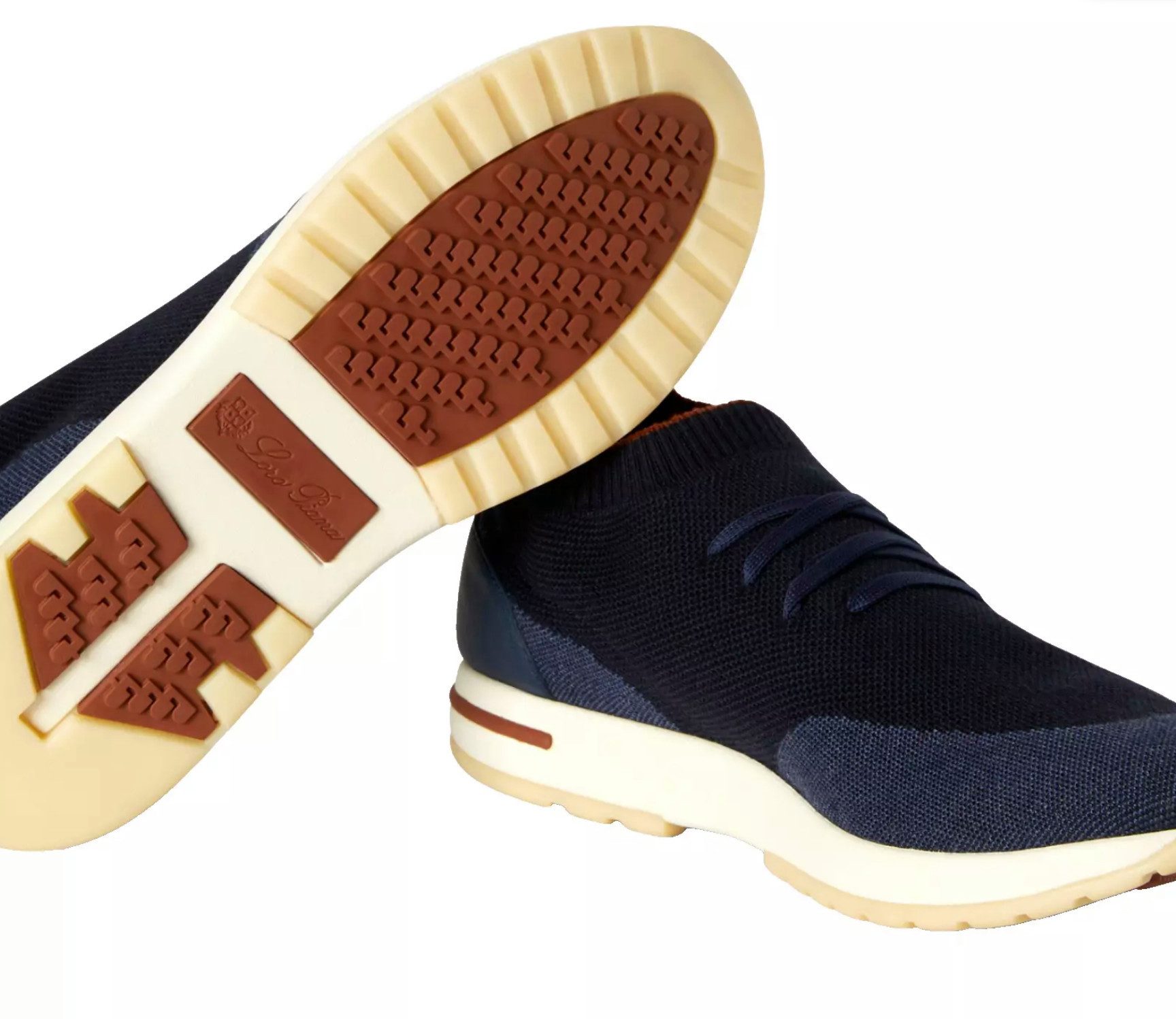 Loro Piana 360 Flexy Walk Wish® Wolle mit Lederdetails Sneaker Obermaterial aus Wish® Wolle, Besatz aus Kalbsleder