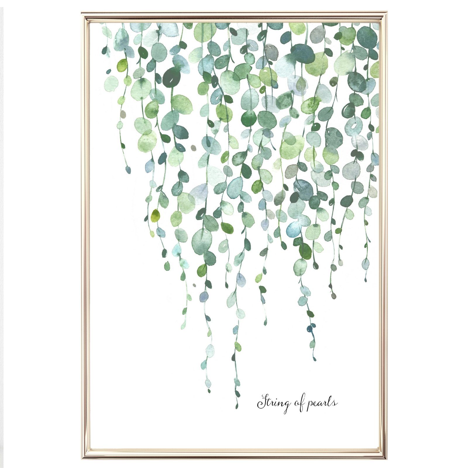 homestyle-accessoires Poster Bilderset GREENERYS MONSTERA 4er SET DIN A4 ODER DIN A3 Prints, - Ohne Bilderrahmen - sorgfältige & sichere Verpackung