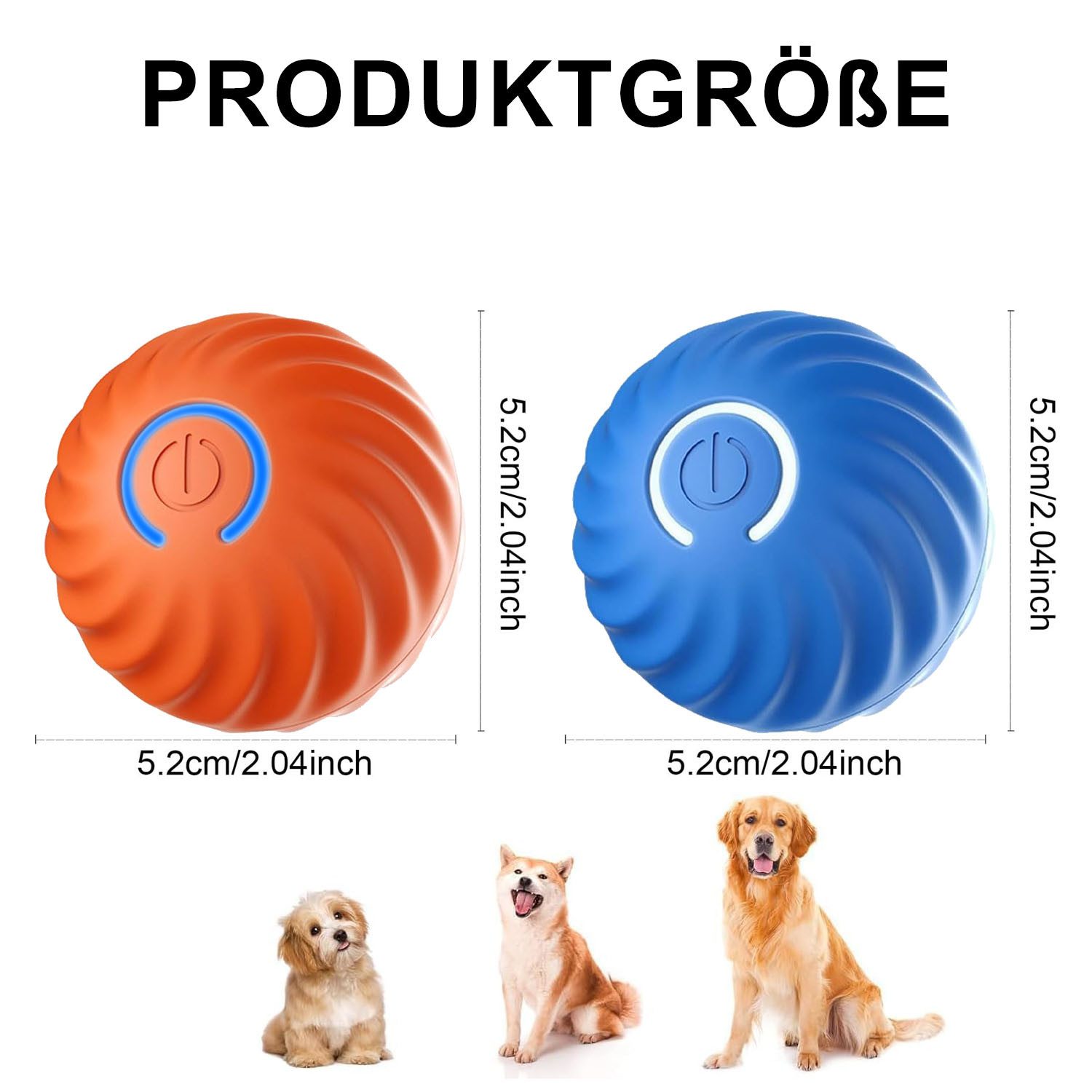 Comfy Mate Tier-Intelligenzspielzeug Hundespielzeug Ball USB günstig online kaufen