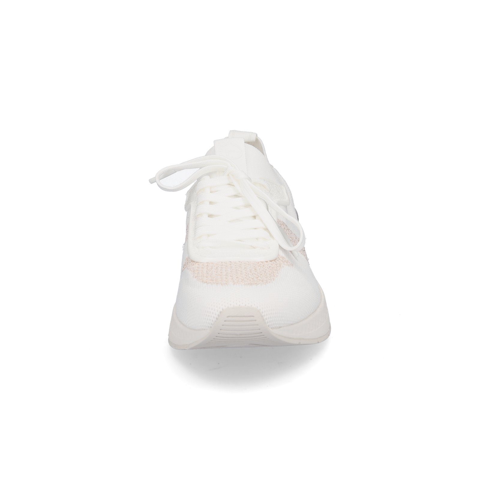 Tamaris Tamaris Damen Strick Sneaker weiß roségold Sneaker