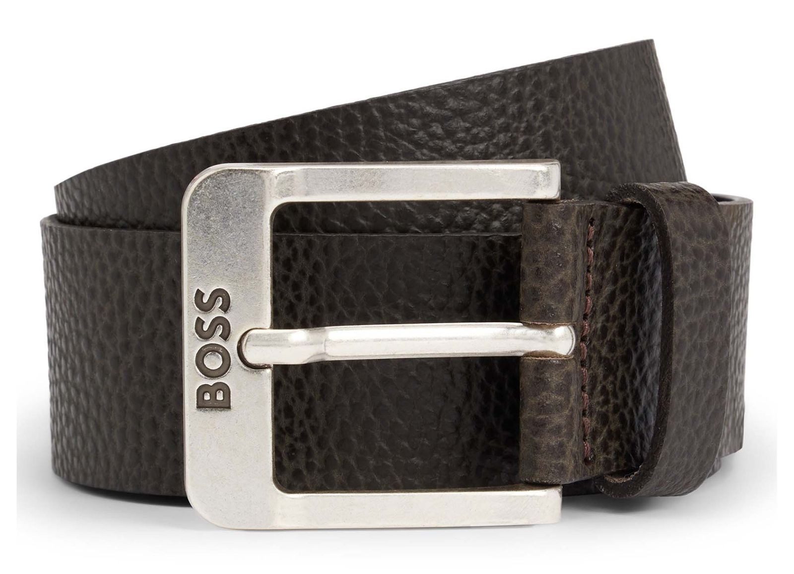 BOSS Ledergürtel Jemio Sz40 Leather Belt aus echtem Rindsleder günstig online kaufen