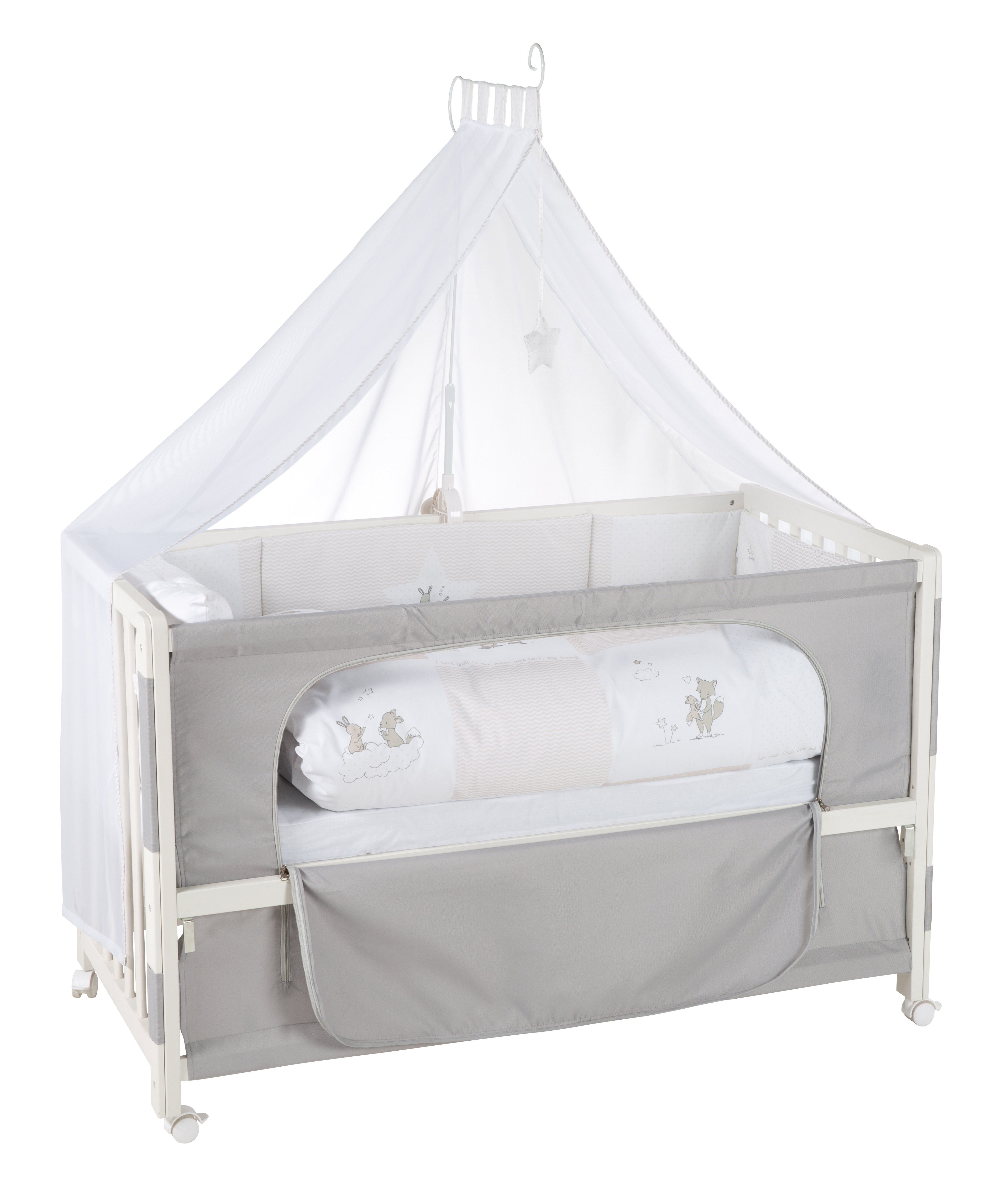 roba® Beistellbett Fox & Bunny, Room günstig online kaufen