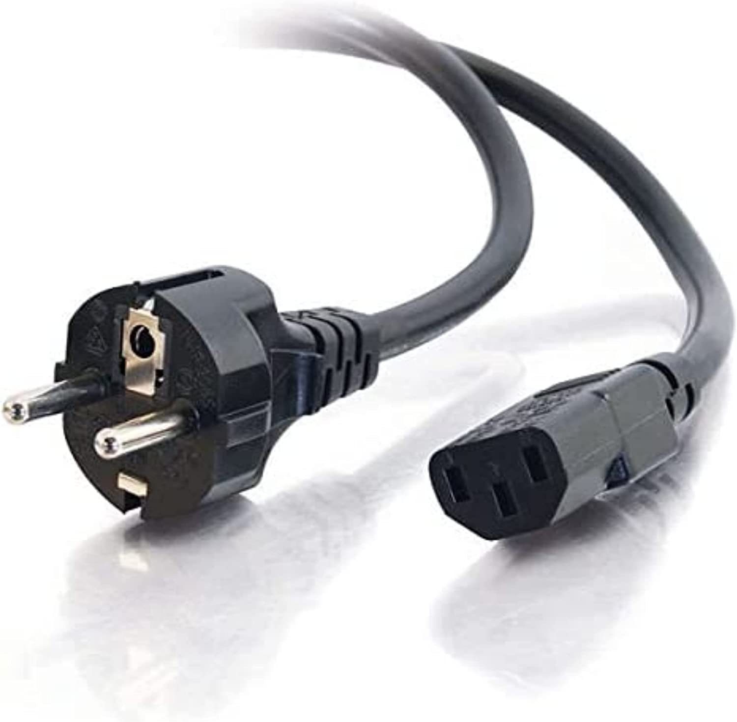 Kaltgerätekabel Monitor Netzkabel PC, Drucker Stromkabel Starkstromkabel