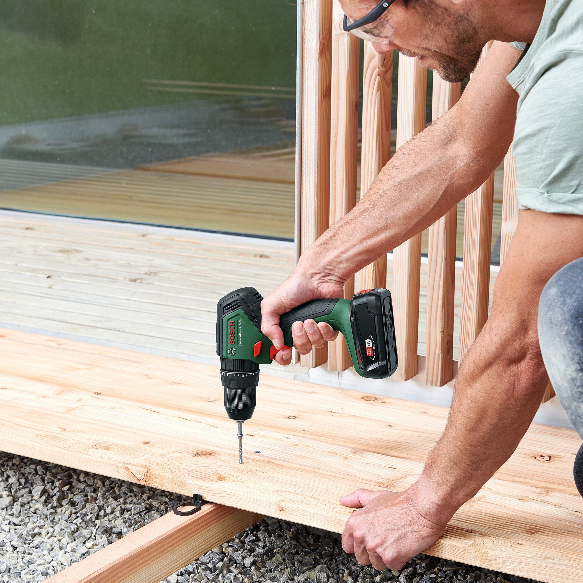 Bosch Home & Garden Akku-Schlagbohrschrauber UniversalImpact günstig online kaufen