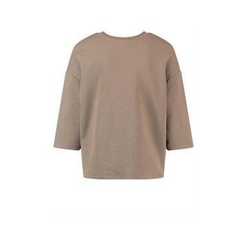 Taifun Langarmshirt taupe (1-tlg)