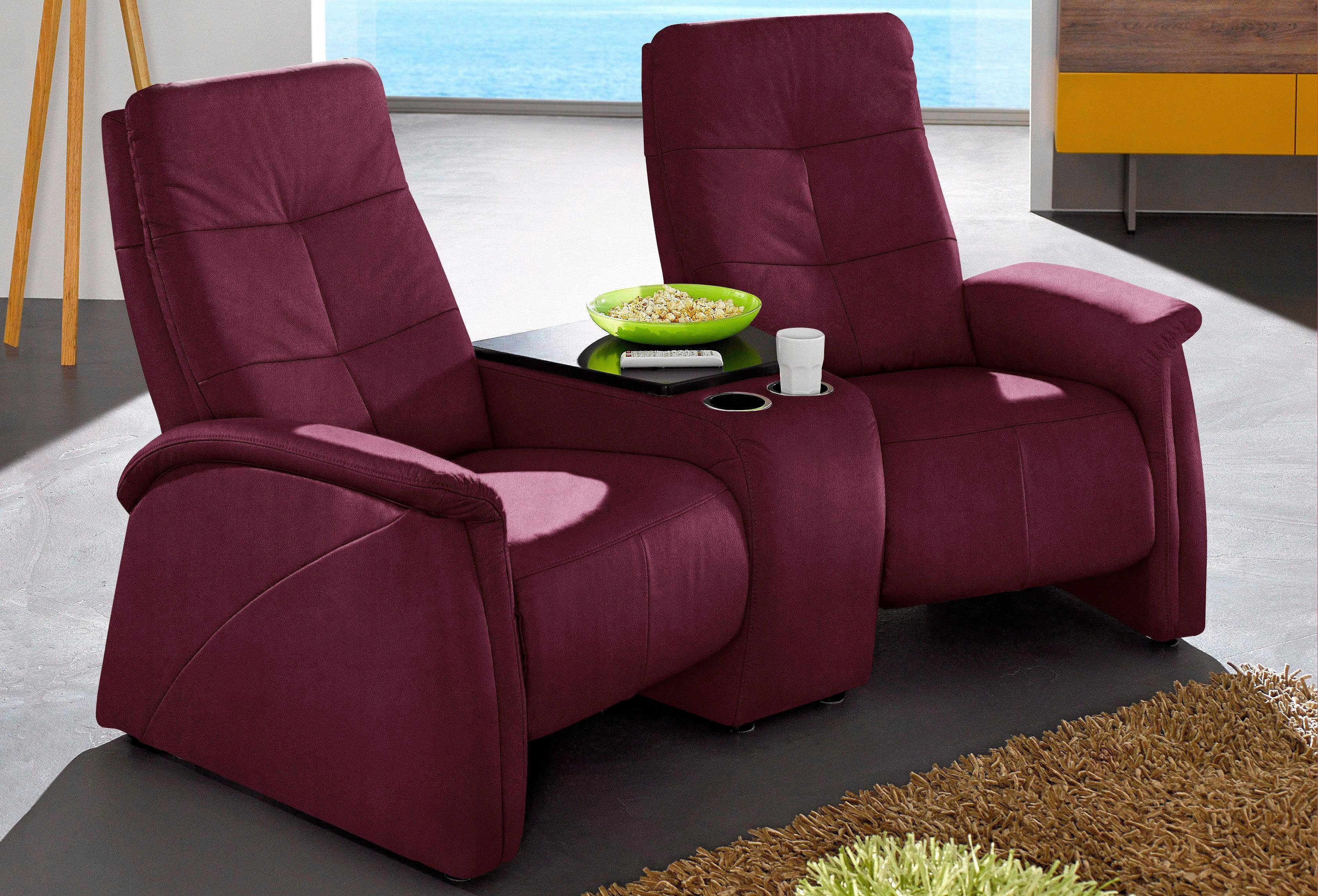 exxpo - sofa fashion 2-Sitzer "Tivoli, Kinosofa, bequem,", mit Relaxfunktio günstig online kaufen