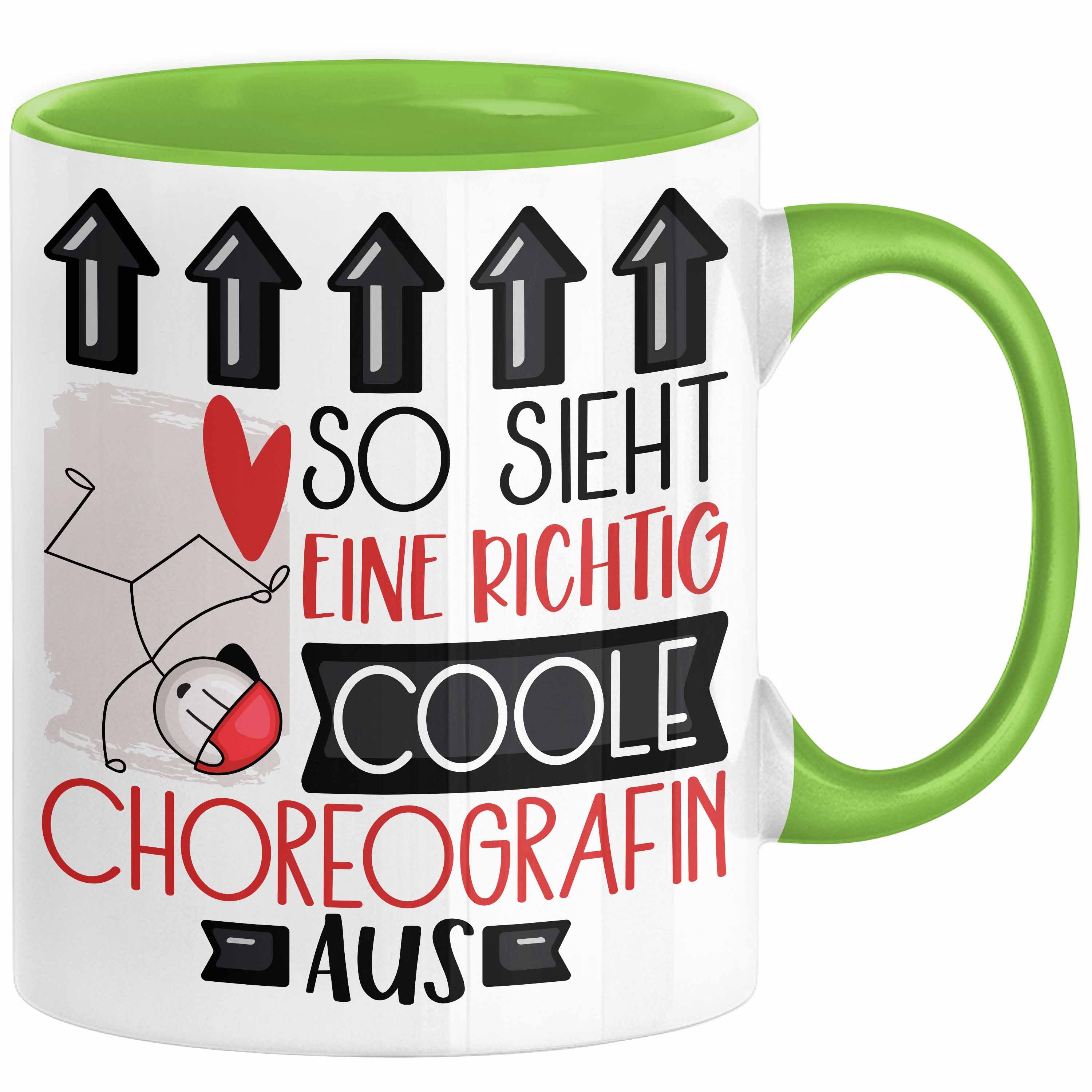 Tasse Choreografin Geschenk Tasse Geschenkidee für Choreografin Geburtstag W