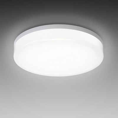 B.K.Licht LED Deckenleuchte, LED fest integriert, Neutralweiß, Deckenlampe, 13W, Badezimmer-Lampe, Leuchte IP54, inkl. 13W 1500lm