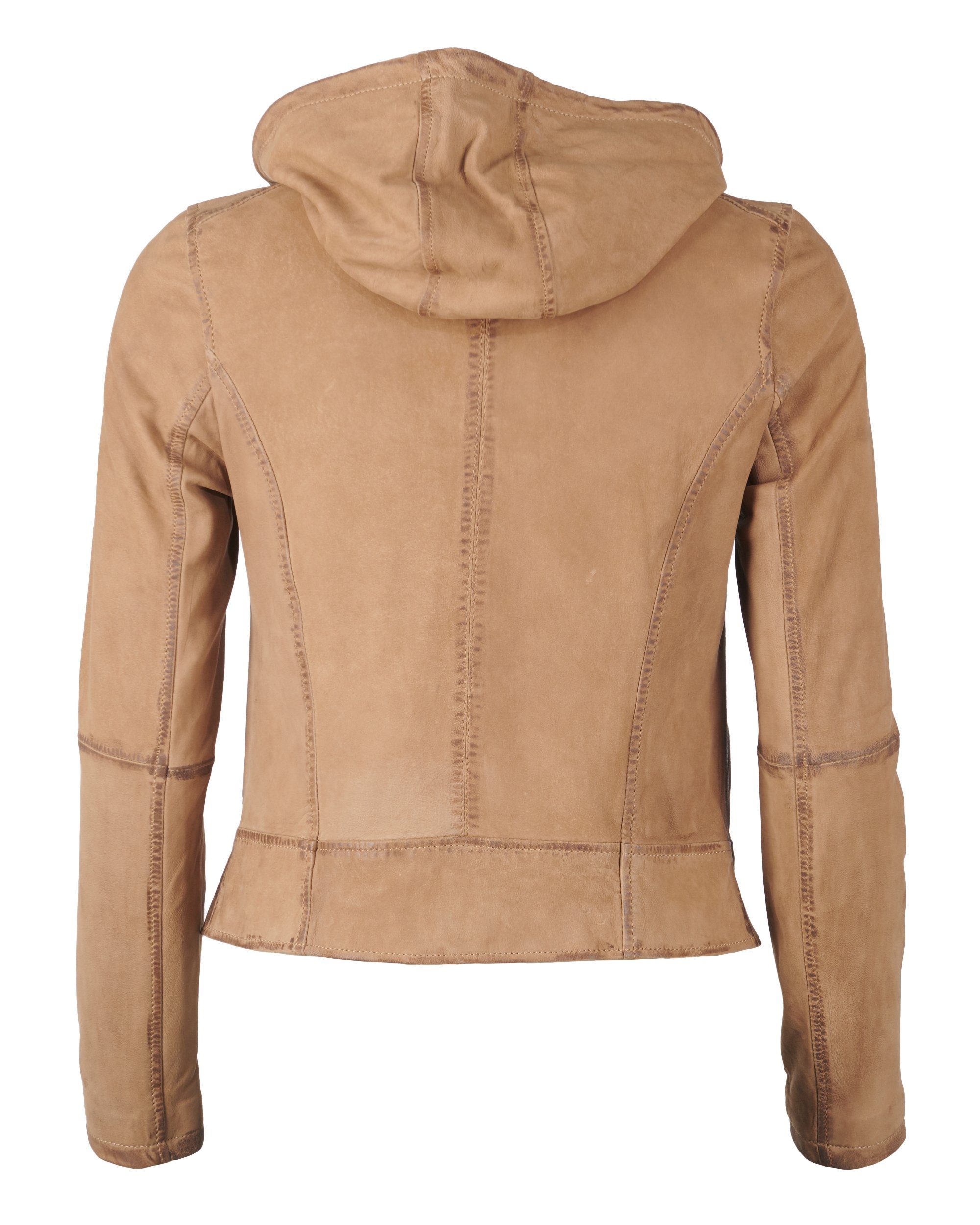 Maze Lederjacke creme Donie