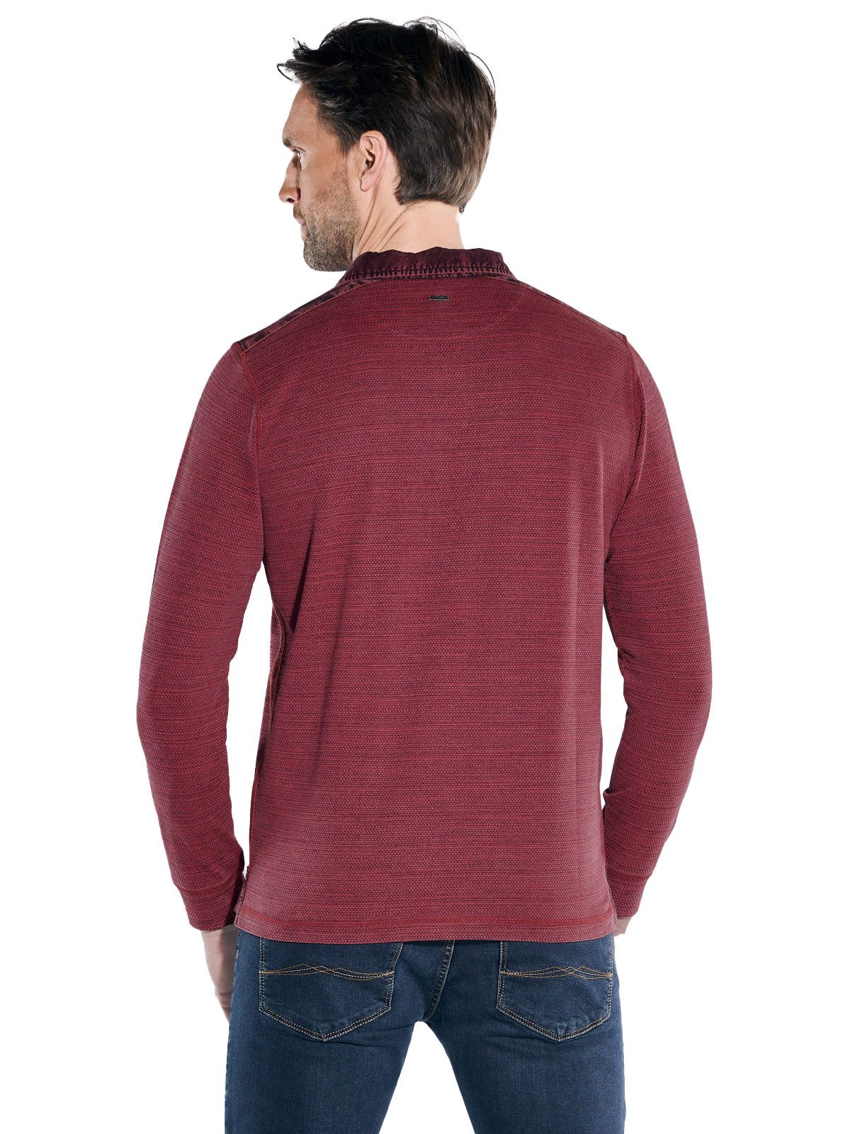 Engbers Langarm-Poloshirt Langarm-Shirt mit Polo-Kragen günstig online kaufen