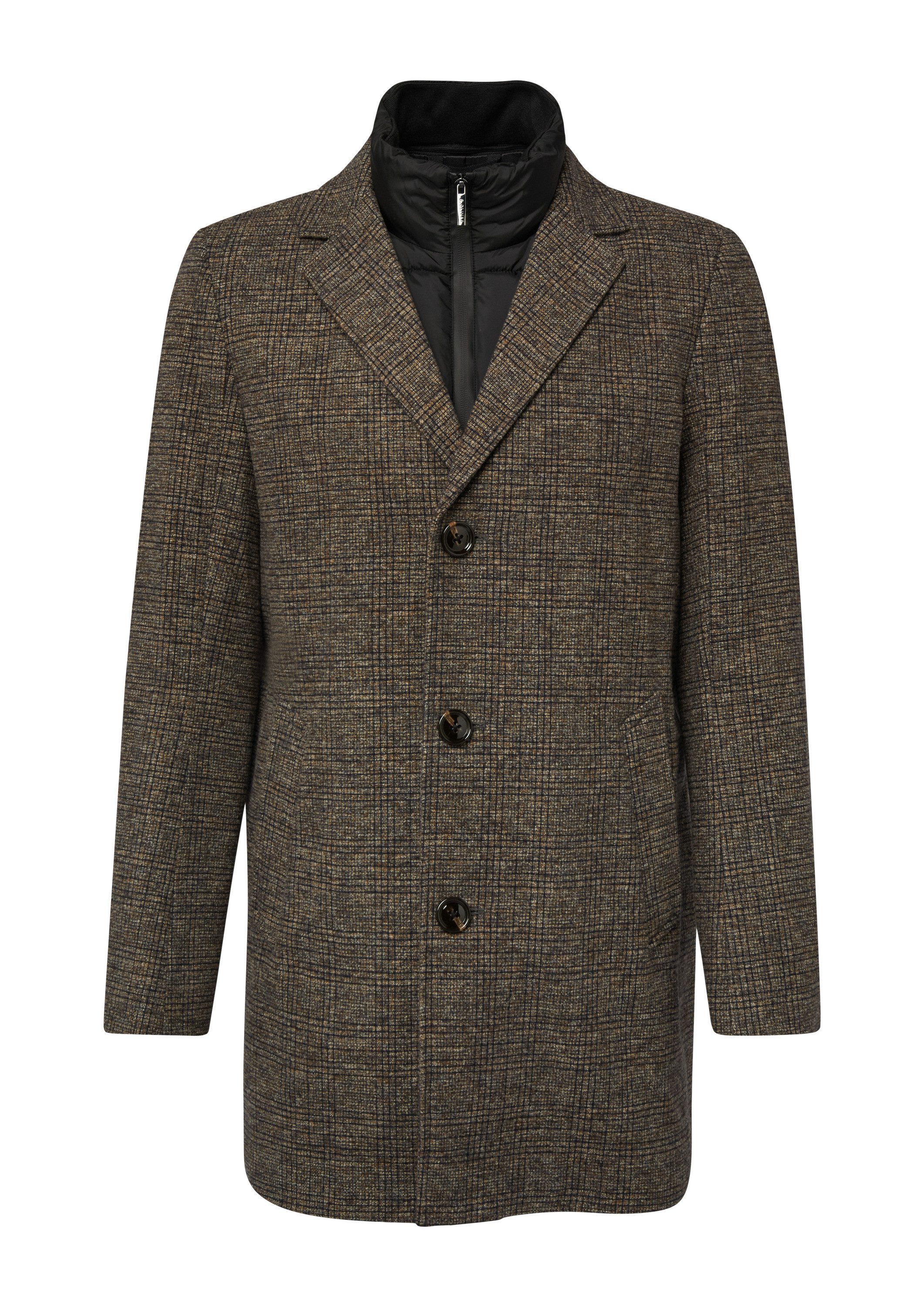 s.Oliver Funktionsmantel Outdoor-Mantel Softer Mantel in Woll-Optik mit her günstig online kaufen