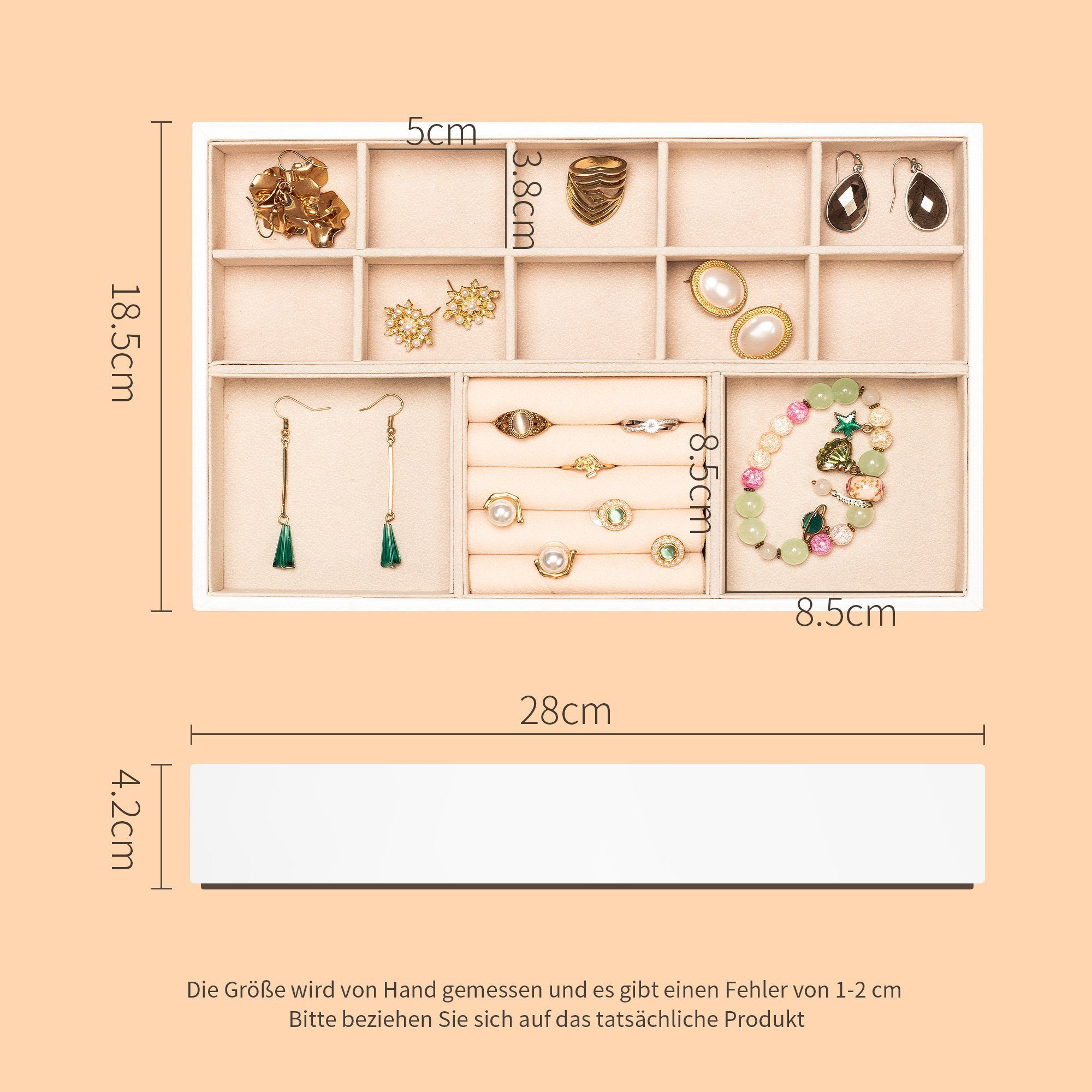 AdelDream Schmuckkasten Schmuckschatulle Schmucktablett günstig online kaufen