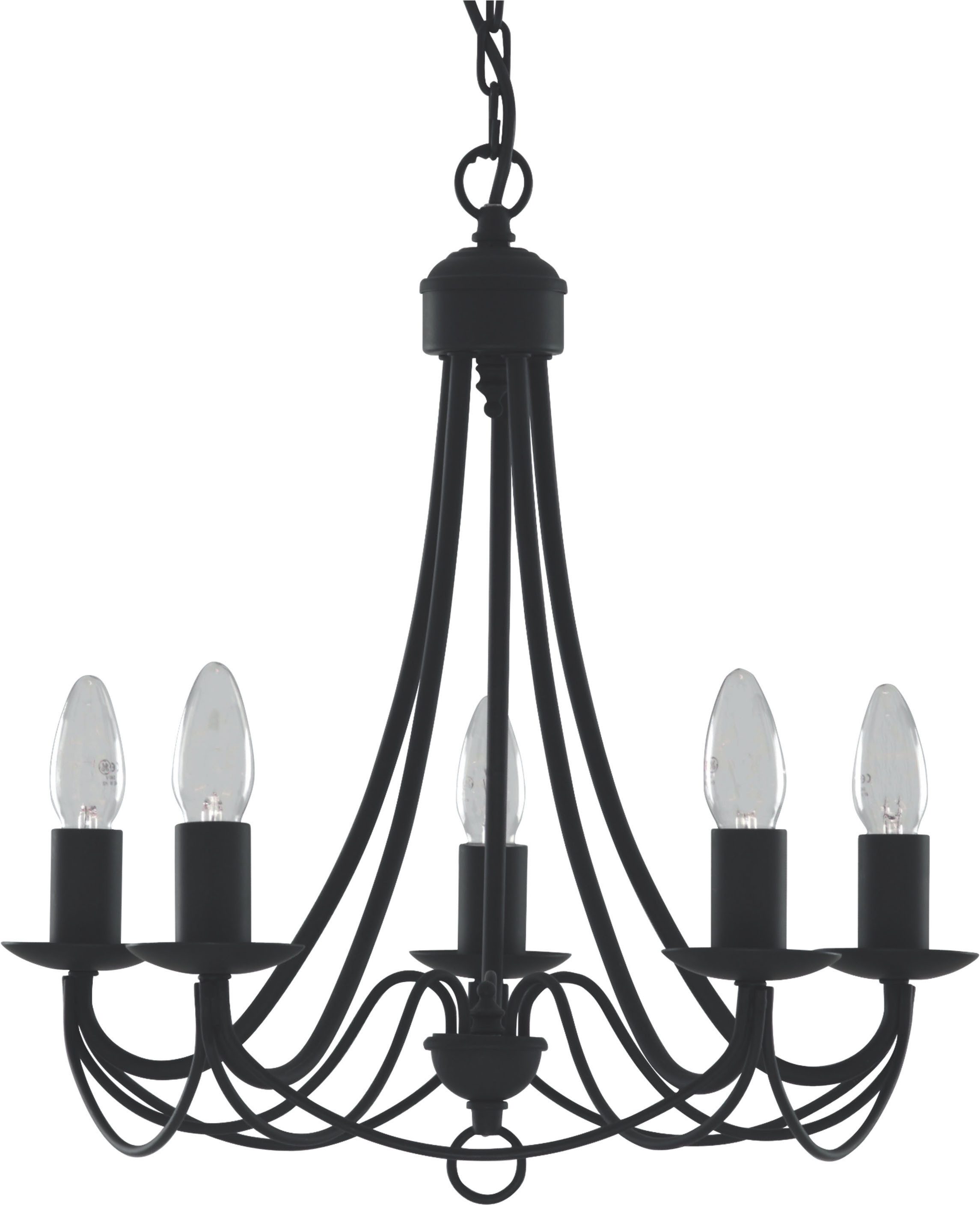 Searchlight Pendelleuchte Maypole 5Lt Pendelleuchte, ohne Leuchtmittel