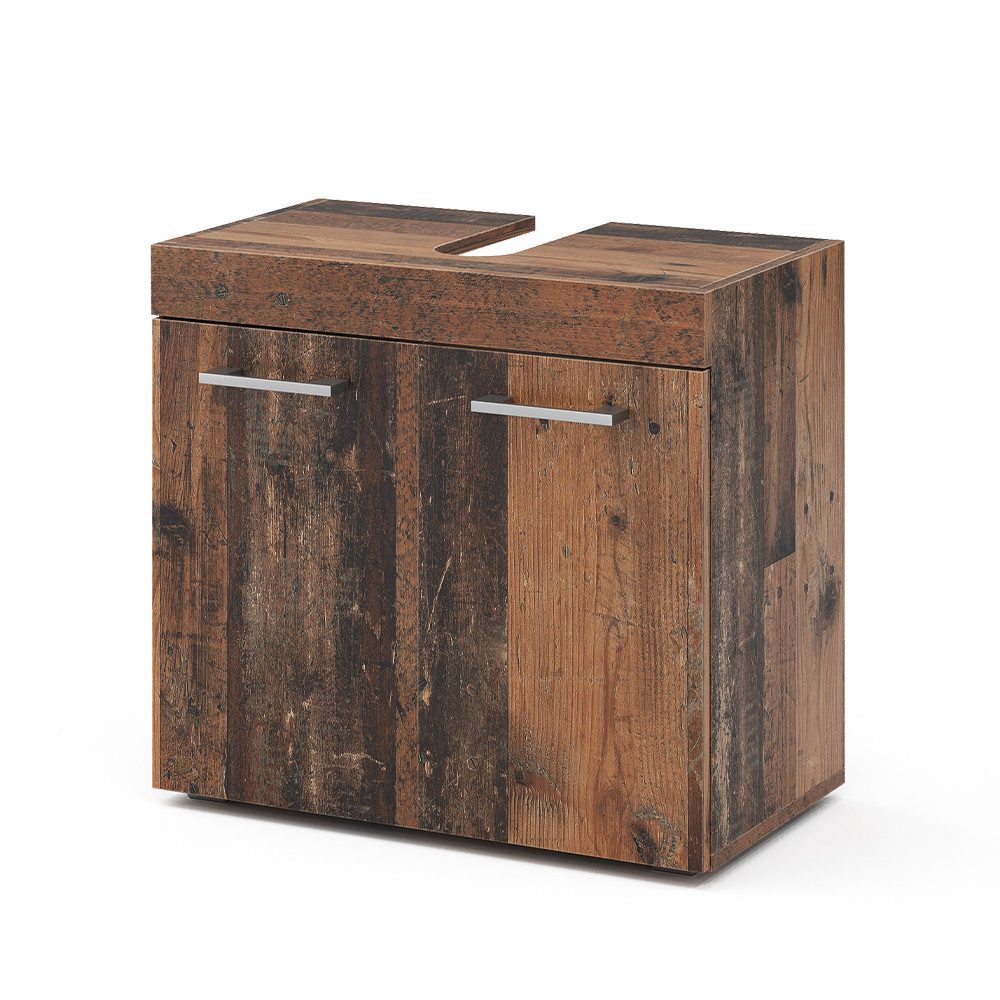Vicco Waschbeckenunterschrank Luna, Oldstyle, 60 x 56 cm (1-St)
