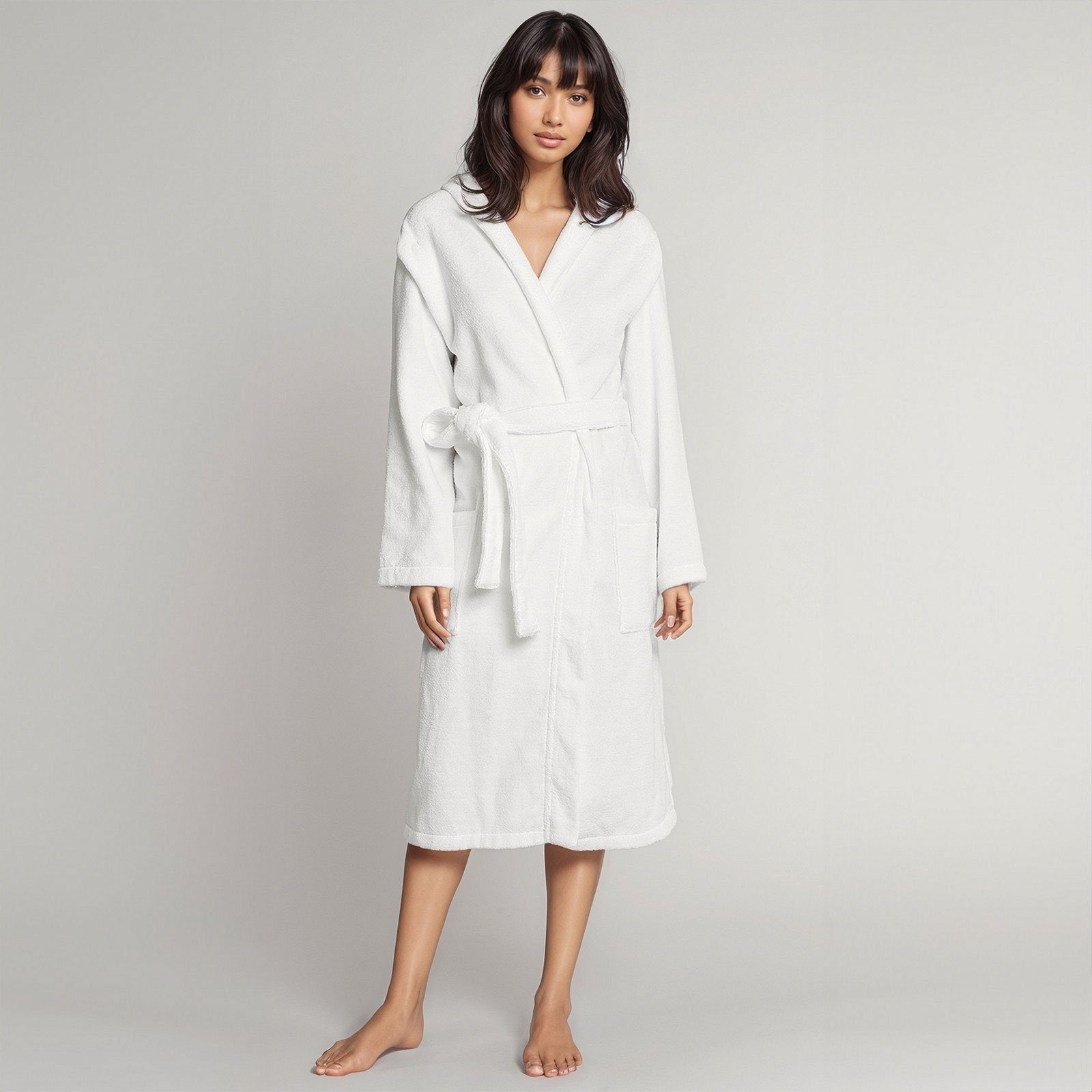 Schiesser Bademantel Bademantel 120 cm, knielang, günstig online kaufen