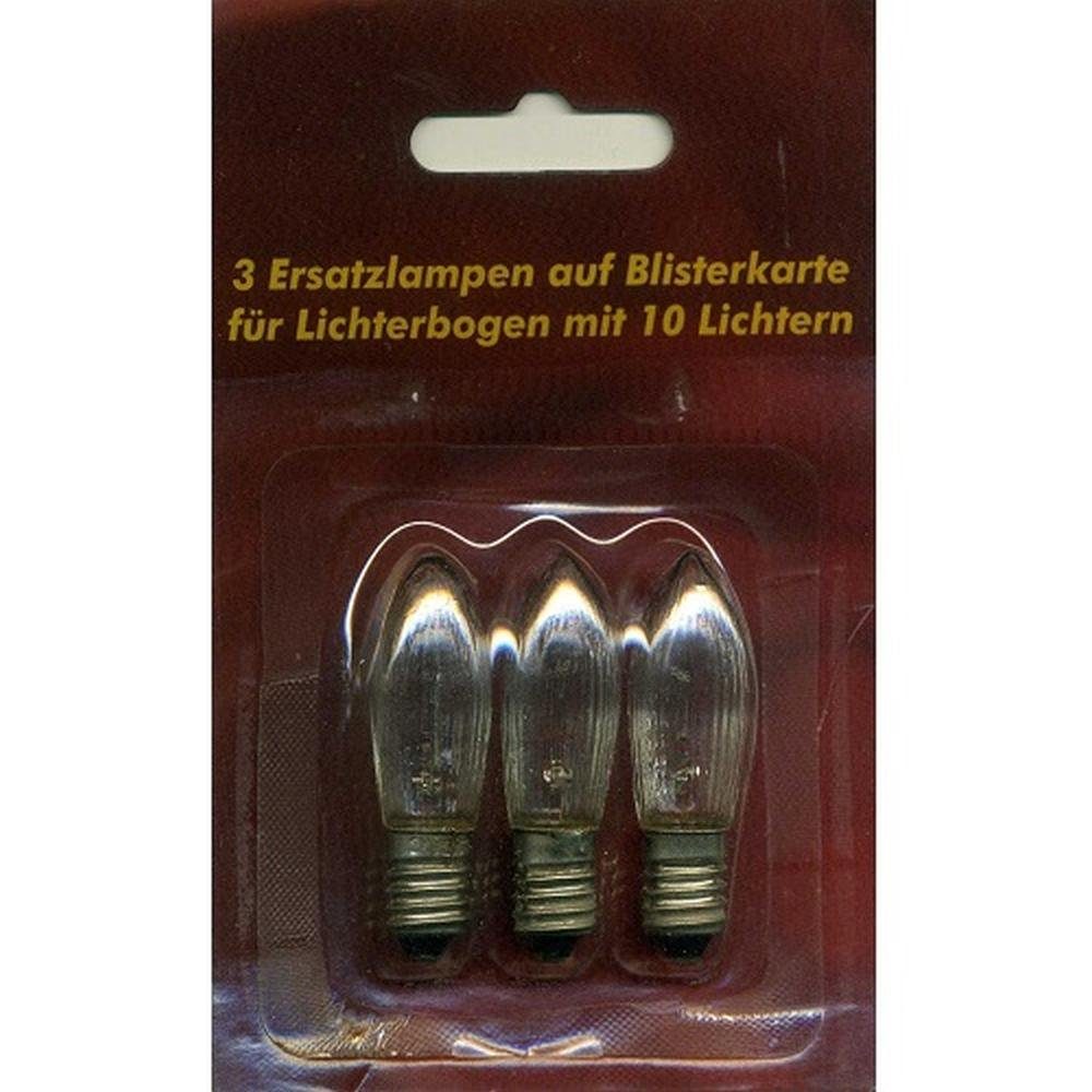 Nipach Lichterkette XI11958 Ersatzlampen 3er 24V/2,5W E10 für 10er