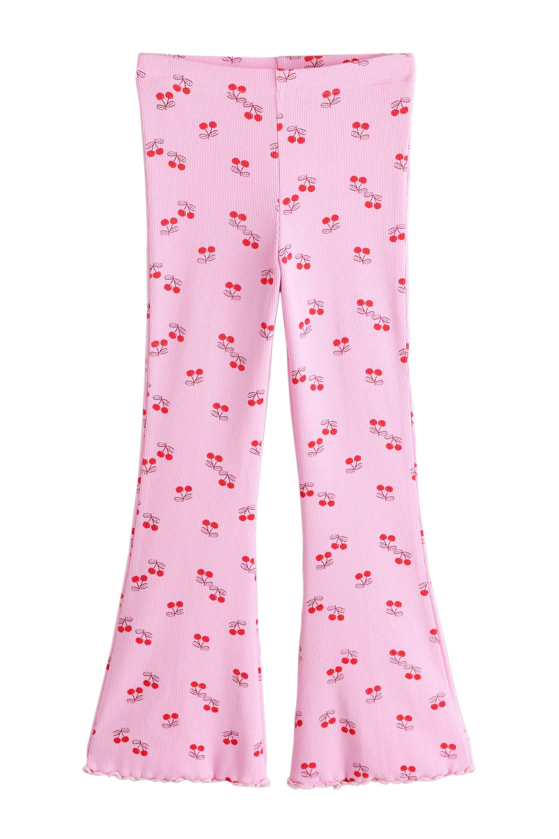 Next Leggings Gerippte Leggings mit ausgestelltem Bein (1-tlg)