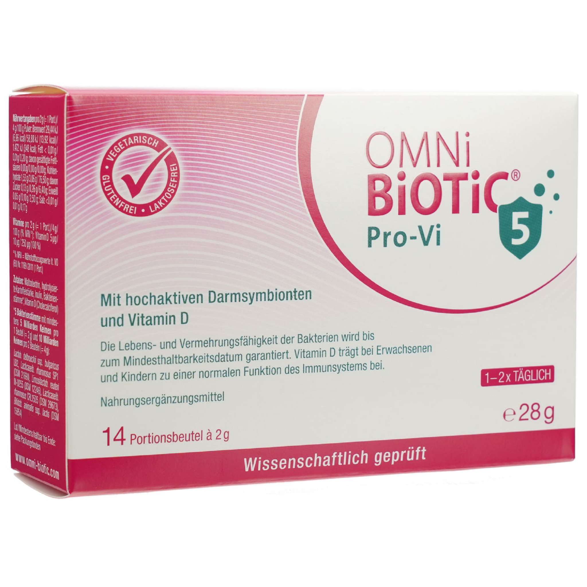 INSTITUT ALLERGOSAN OMNI BiOTiC Pro-Vi 5 Pulver Beutel Pulverbeutel