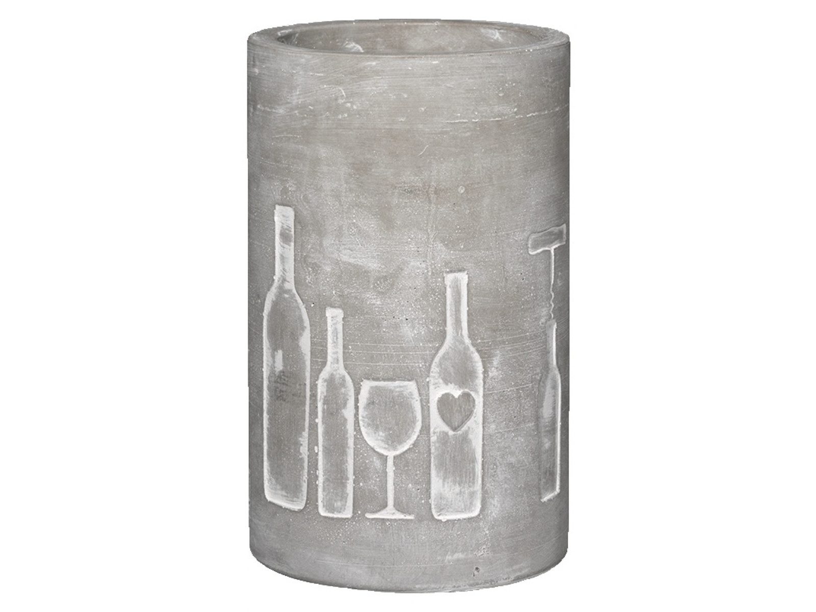 räder design stories Weinkühler Weinkühler Flaschen grau 21cm