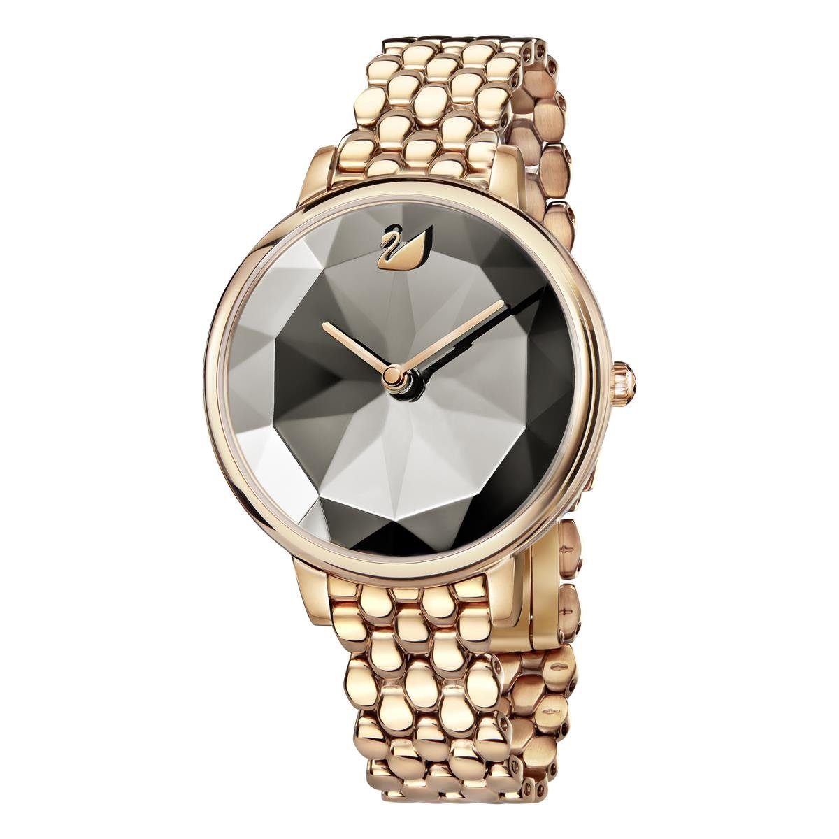 Swarovski Schweizer Uhr Swarovski Damen Uhr 5416023 Crystal Lake Roségold Grau, (1-tlg)
