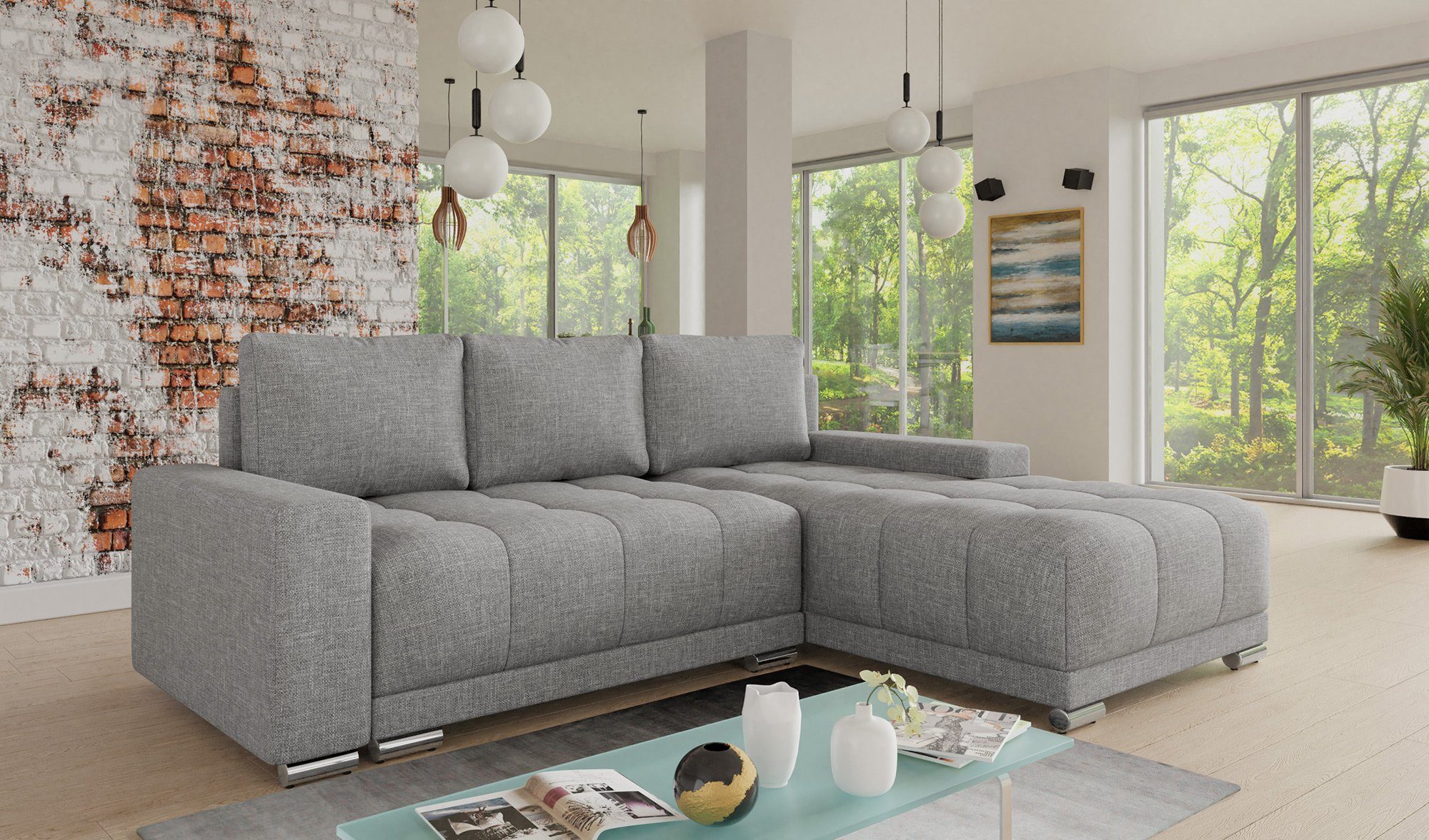 Sofnet Ecksofa Pavo, mit Schlaffunktion und günstig online kaufen