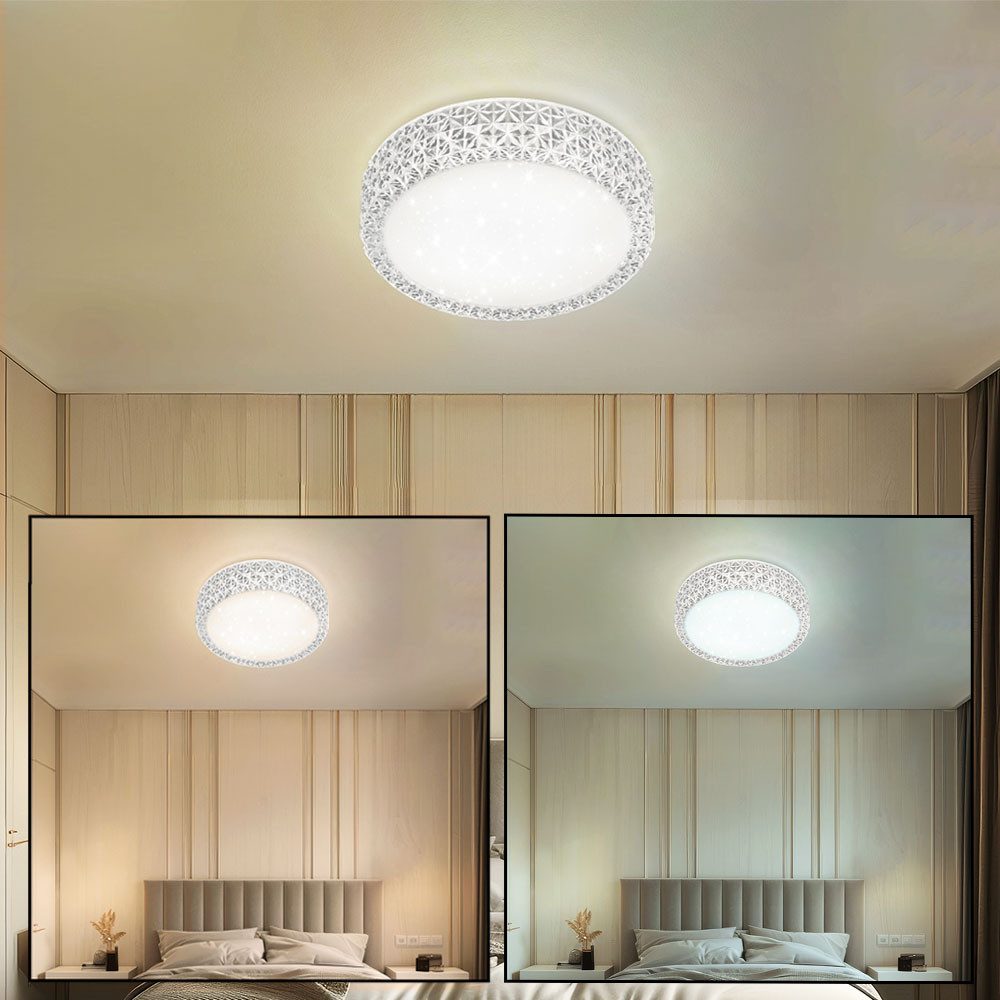 GLOBO LIGHTING LED Deckenleuchte, LED-Leuchtmittel fest verbaut, Farbwechse günstig online kaufen
