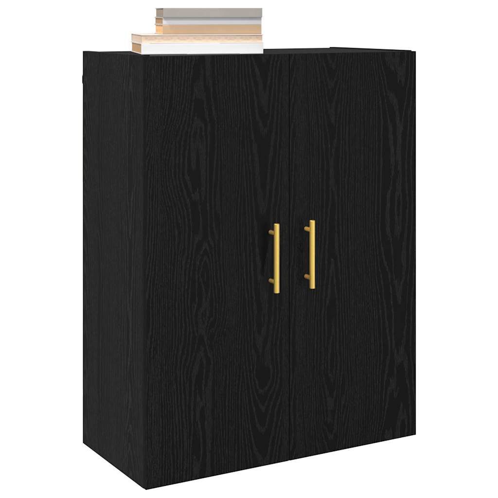 vidaXL Hängeschrank Wandschrank Schwarz 69.5 x günstig online kaufen