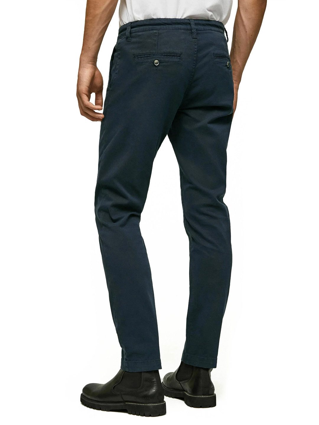 Pepe Jeans Chinohose Slim Fit Navyblau - Charly Dulwich günstig online kaufen