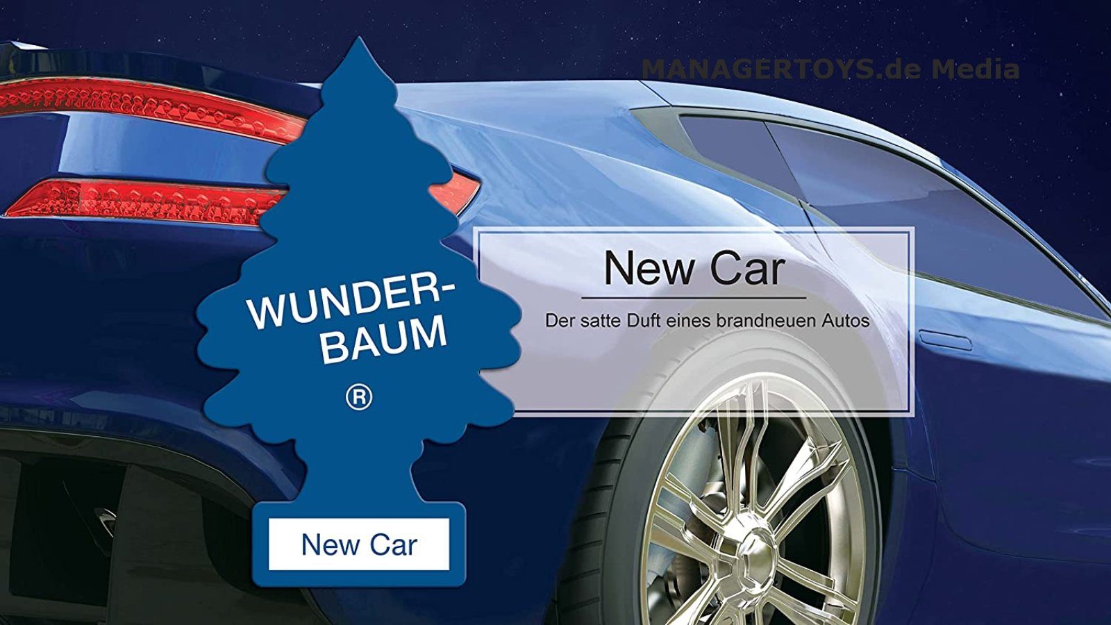 Wunder-Baum Hänge-Weihnachtsbaum New Car 3er Duftbäumchen Wunderbaum 3 Set Lufterfrischer Neuwagen
