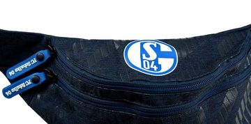 FC Schalke 04 Bauchtasche FC Schalke 04 Hüfttasche navy meliert, Gürteltasche, Bauchtasche