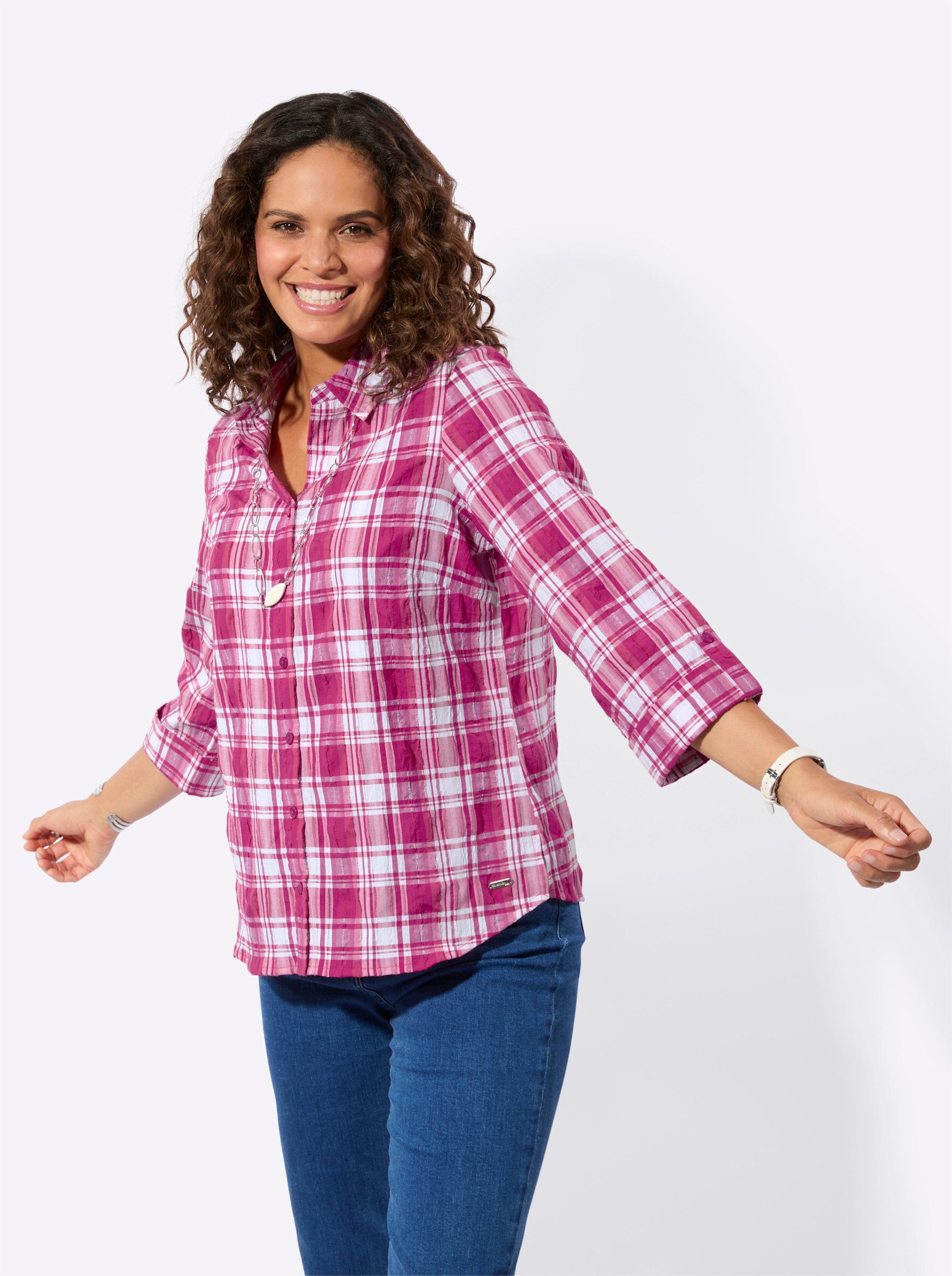 Witt Klassische Bluse Karobluse . günstig online kaufen