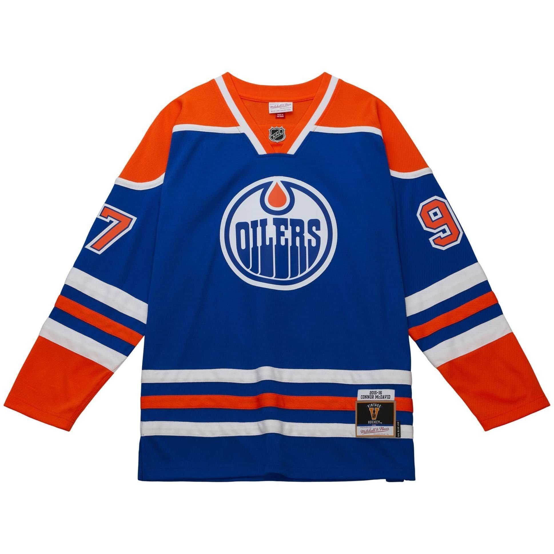 Mitchell & Ness Eishockeytrikot Line Connor Mcdavid Edmonton Oilers 2015 Jersey