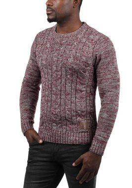 !Solid Strickpullover SDPhilemon Strickpulli mit Zopfstrickmuster