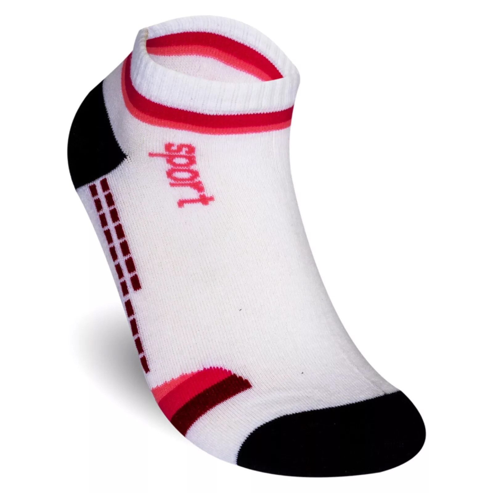 TEXEMP Sneakersocken 12 Paar Sneaker Socken Damen Mehrfarbig Baumwolle Freizeit (12-Paar, 12 Paar) Robust & Langlebig