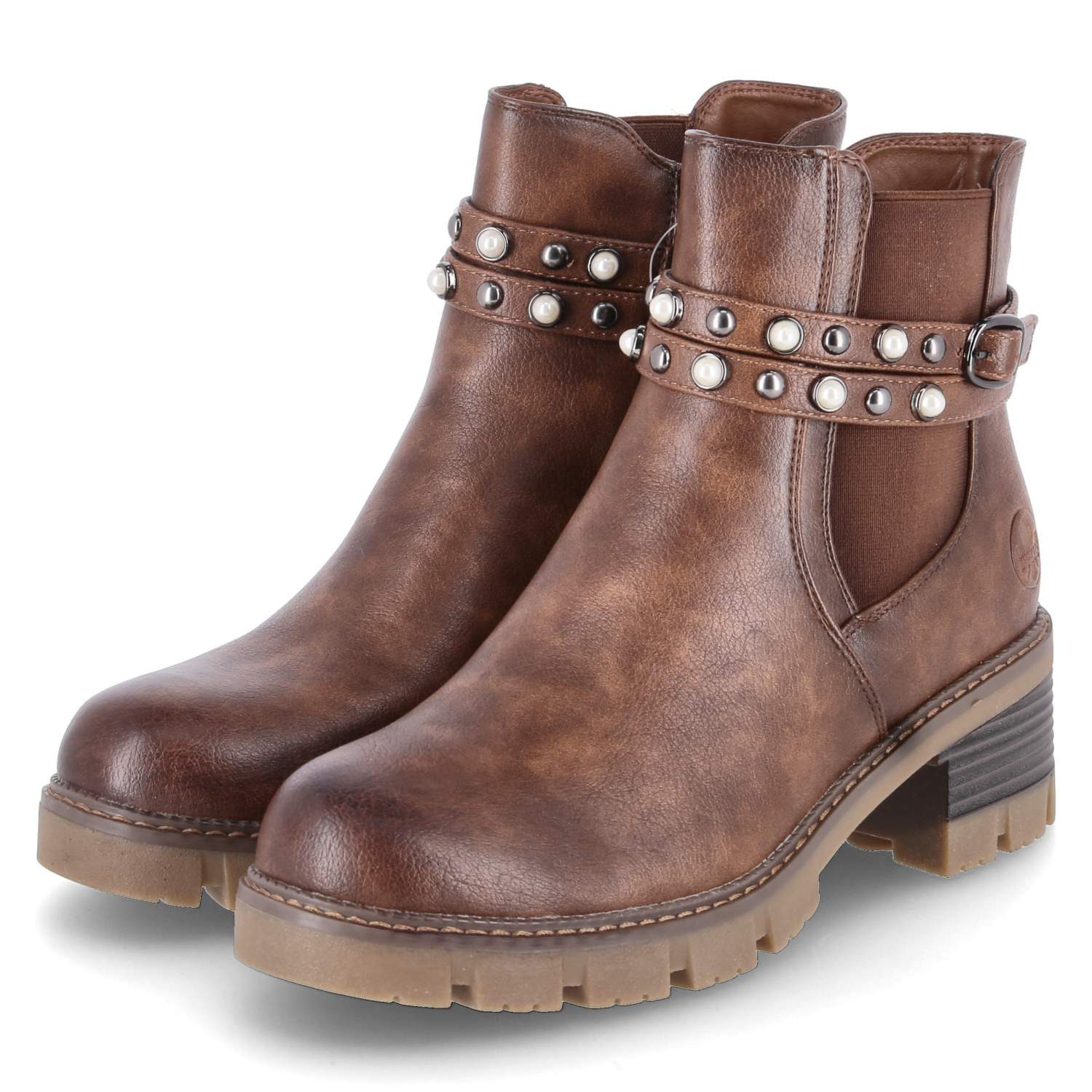 Rieker Rieker 92064-25 Damen Textil & Synthetik brown Winterstiefel
