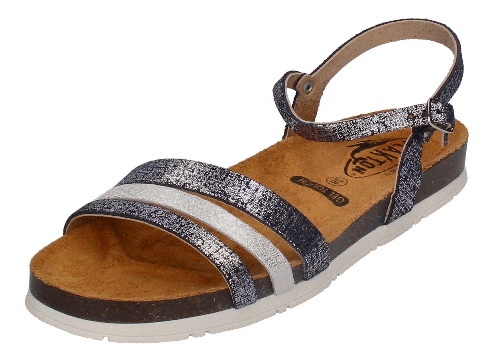 Plakton GREEN 565080 Sandalette Azul Blanco
