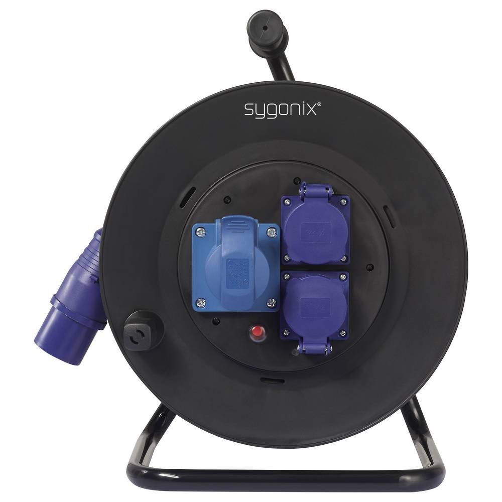 Sygonix CEE-Cara-Kabeltrommel, 30 m, IP44, 3000 günstig online kaufen