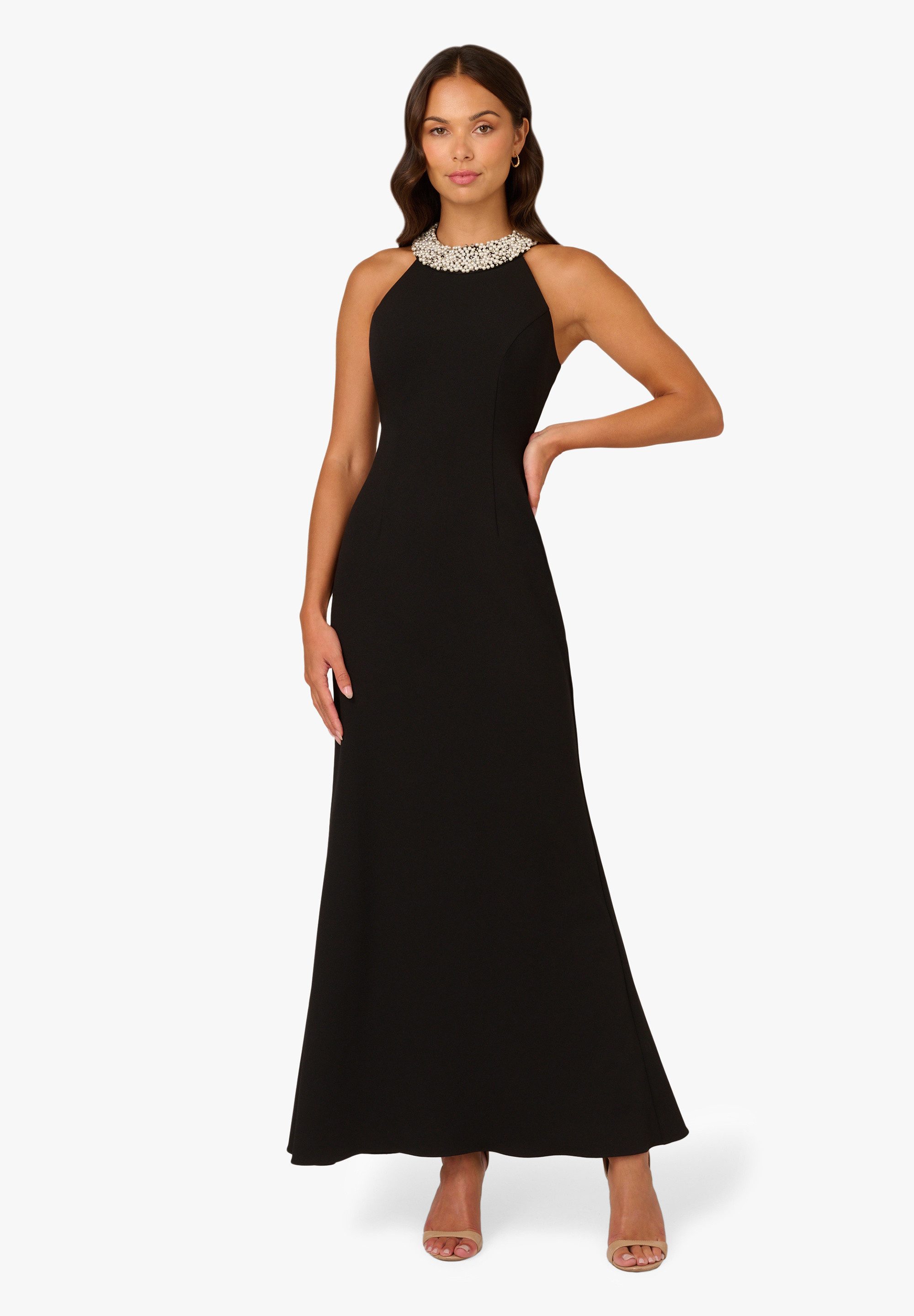Adrianna Papell Abendkleid Beaded Halter Gown Glamourös, schimmernd, stilvo günstig online kaufen