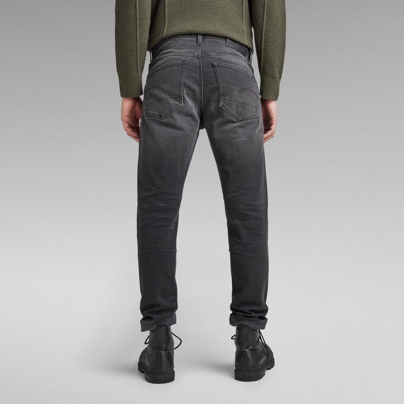 G-STAR 5-Pocket-Hose 3301 Slim worn in black onyx restored (1-tlg) günstig online kaufen