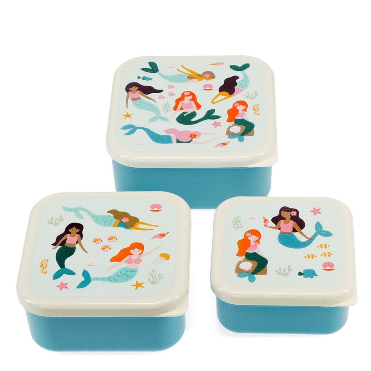 Rex London Lunchbox Brotdosen 3er Set Vesperdose Snackbox Pausenbrot