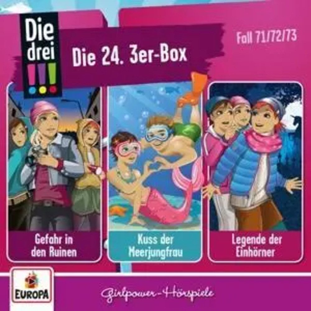 Hörspiel drei !!! 3er Box - Folgen 71-73