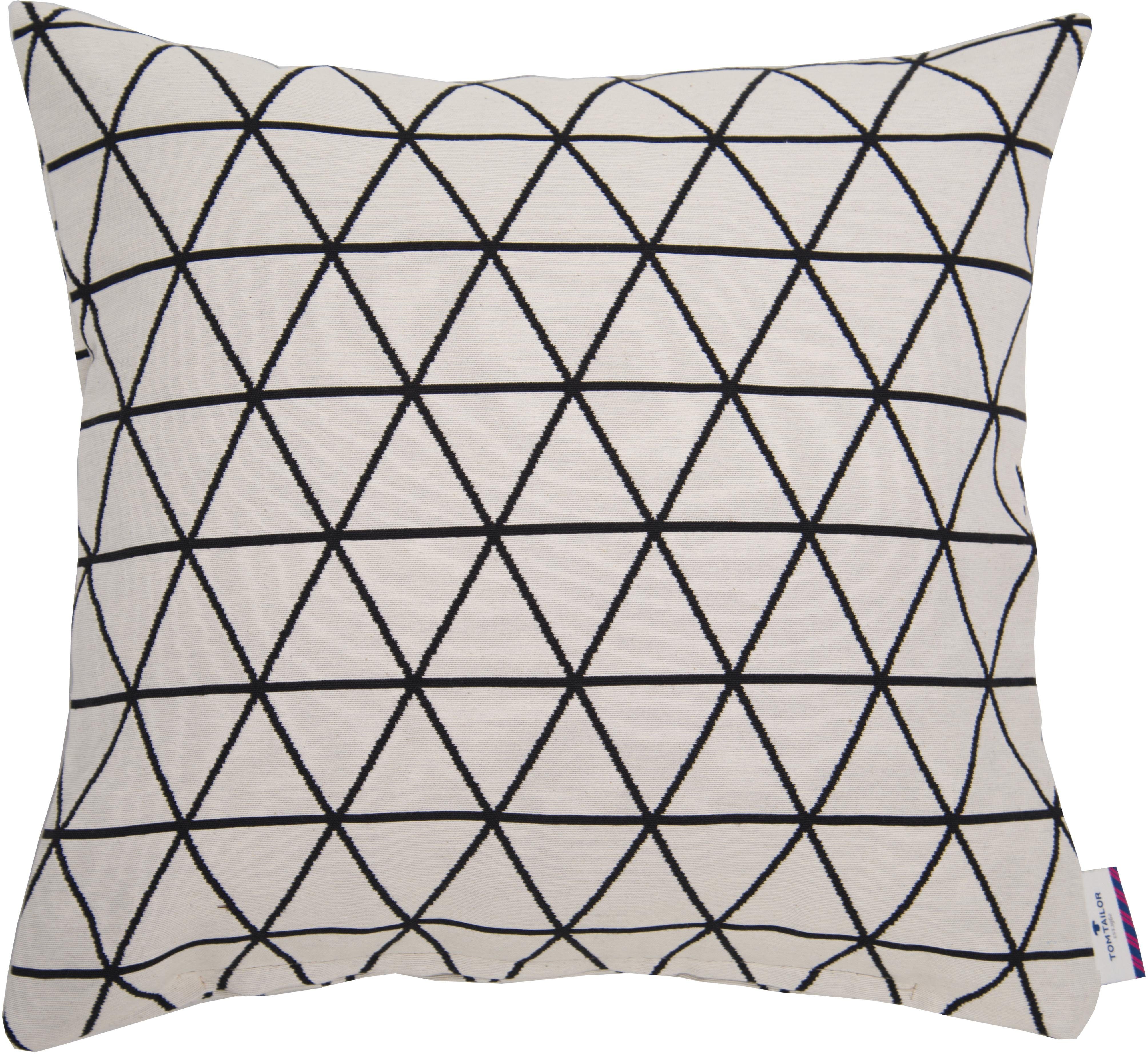 TOM TAILOR HOME Dekokissen TRIANGLE, Kissenhülle günstig online kaufen