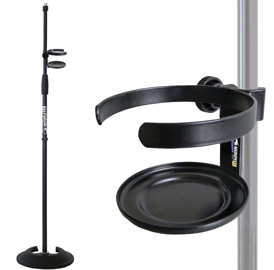 Mikrofonständer keepdrum MS096 Mikrofonständer mit Getränkehalter