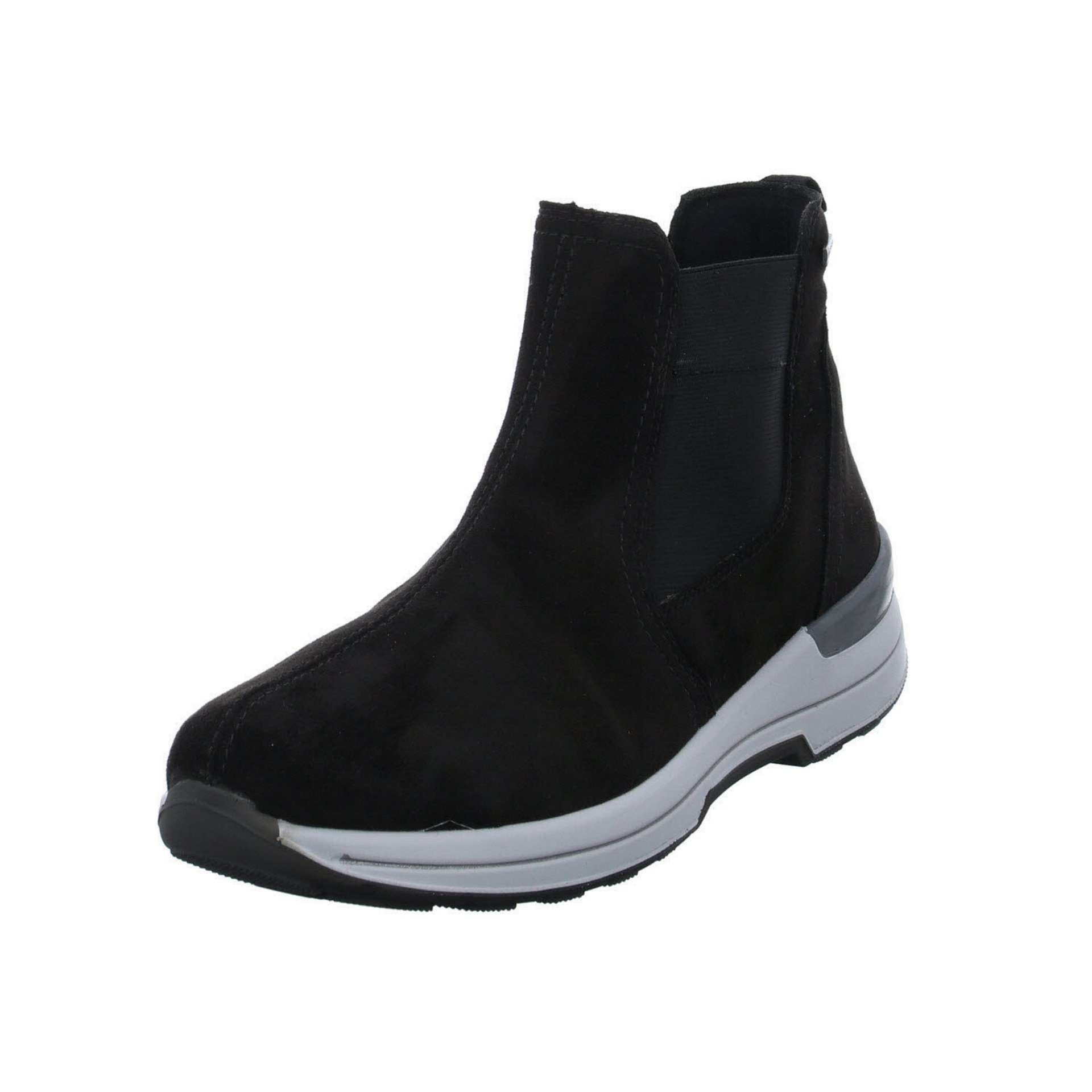 Ara Nara Gore-Tex Chelsea Boots Veloursleder uni Chelseaboots Veloursleder schwarz dunkel