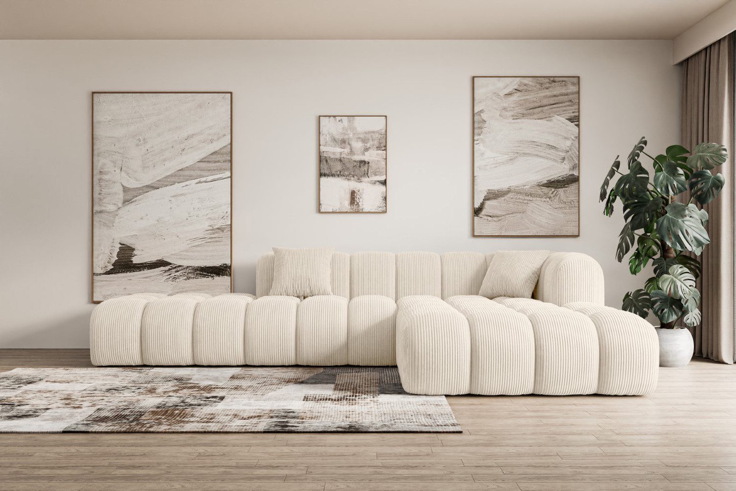 ALTDECOR Ecksofa OLEA-L2, Sofa Praktische Bequeme Funktionsecke Couch L-For günstig online kaufen